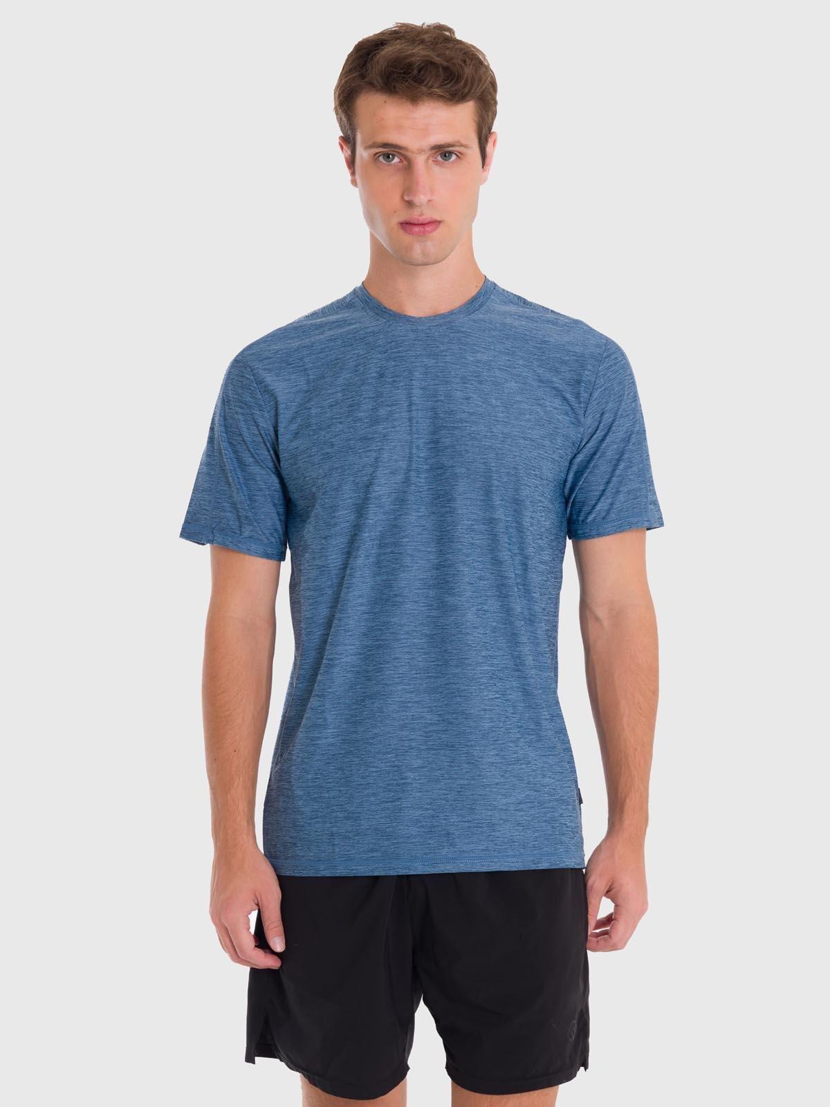 Polera Hombre Training T-Shirt Azul-0