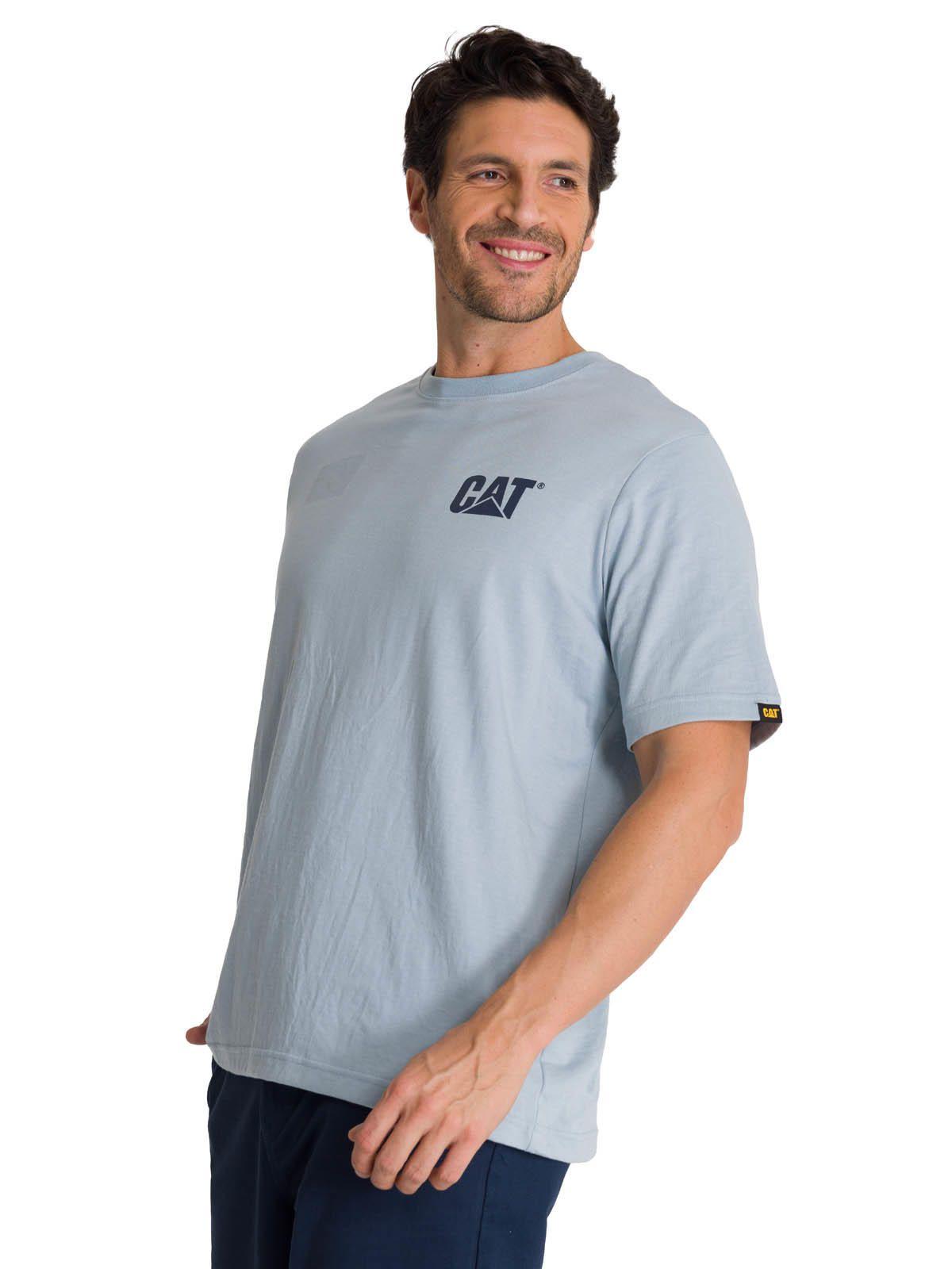Polera Hombre Trademark Celeste-0