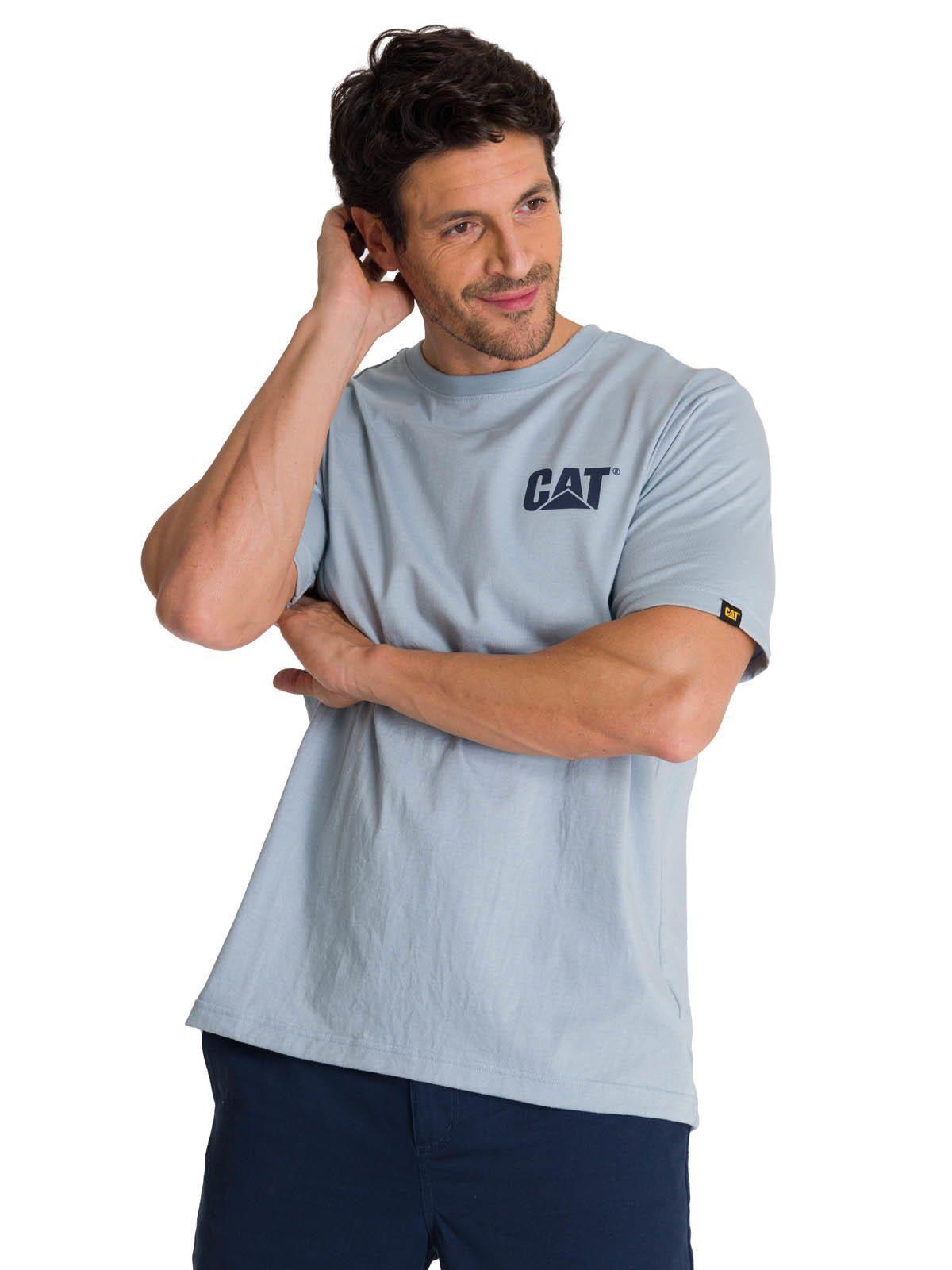 Polera Hombre Trademark Celeste-3