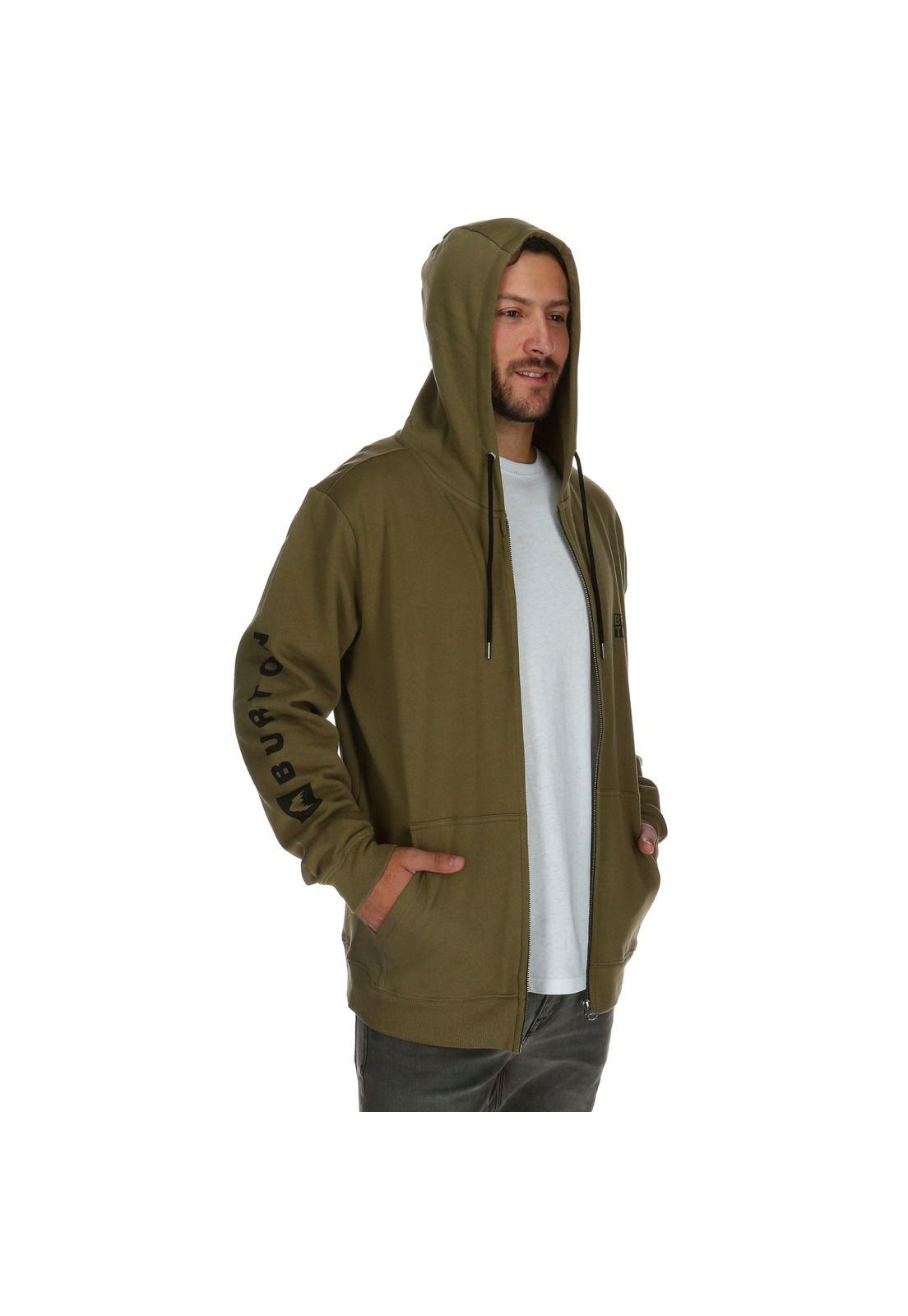 Poleron Elite Ii Hombre Verde Burton-3