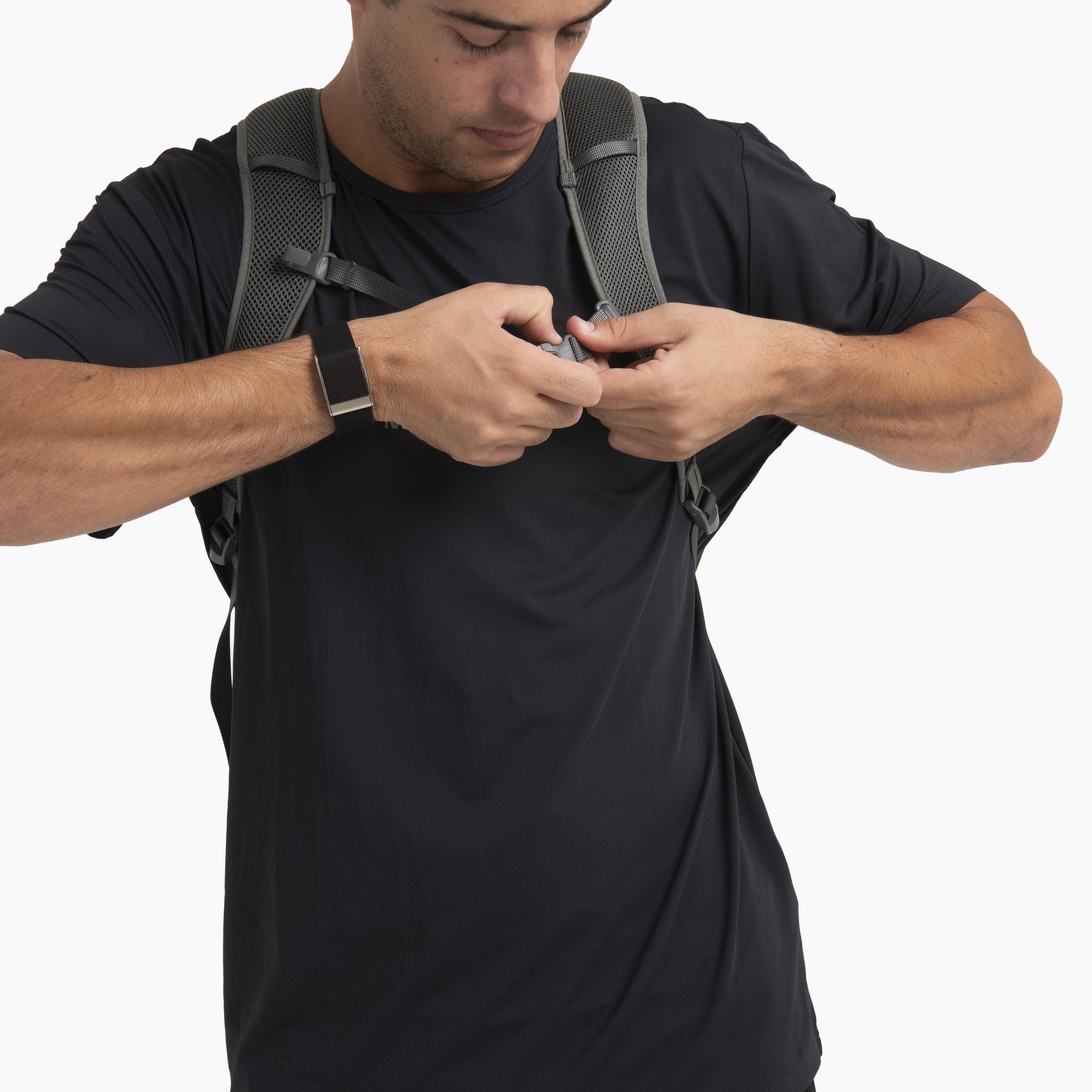 Mochila Unisex Back Pack 24 L With Gris-6