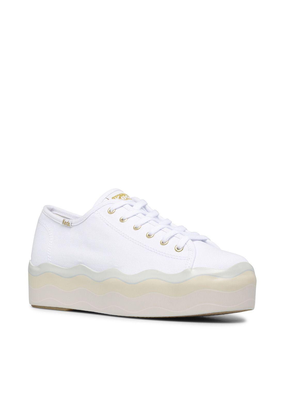 Zapatilla Mujer Triple Up Wave Blanco-2