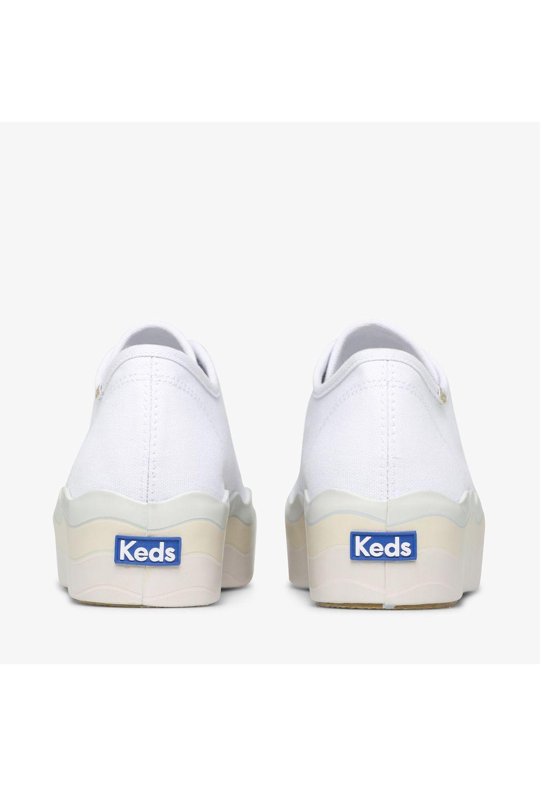 Zapatilla Mujer Triple Up Wave Blanco-4