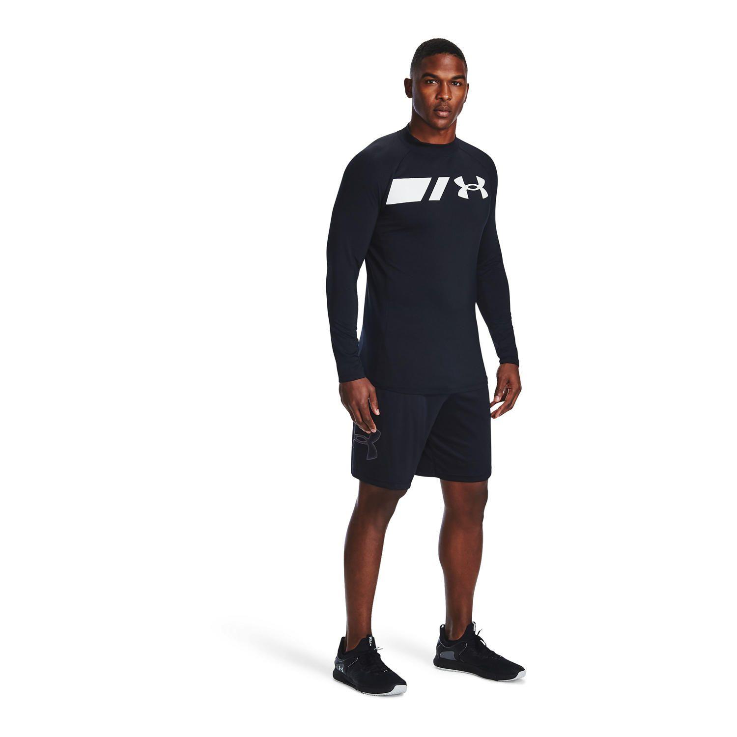 Shorts UA Tech™ Graphic para hombre Negro-5