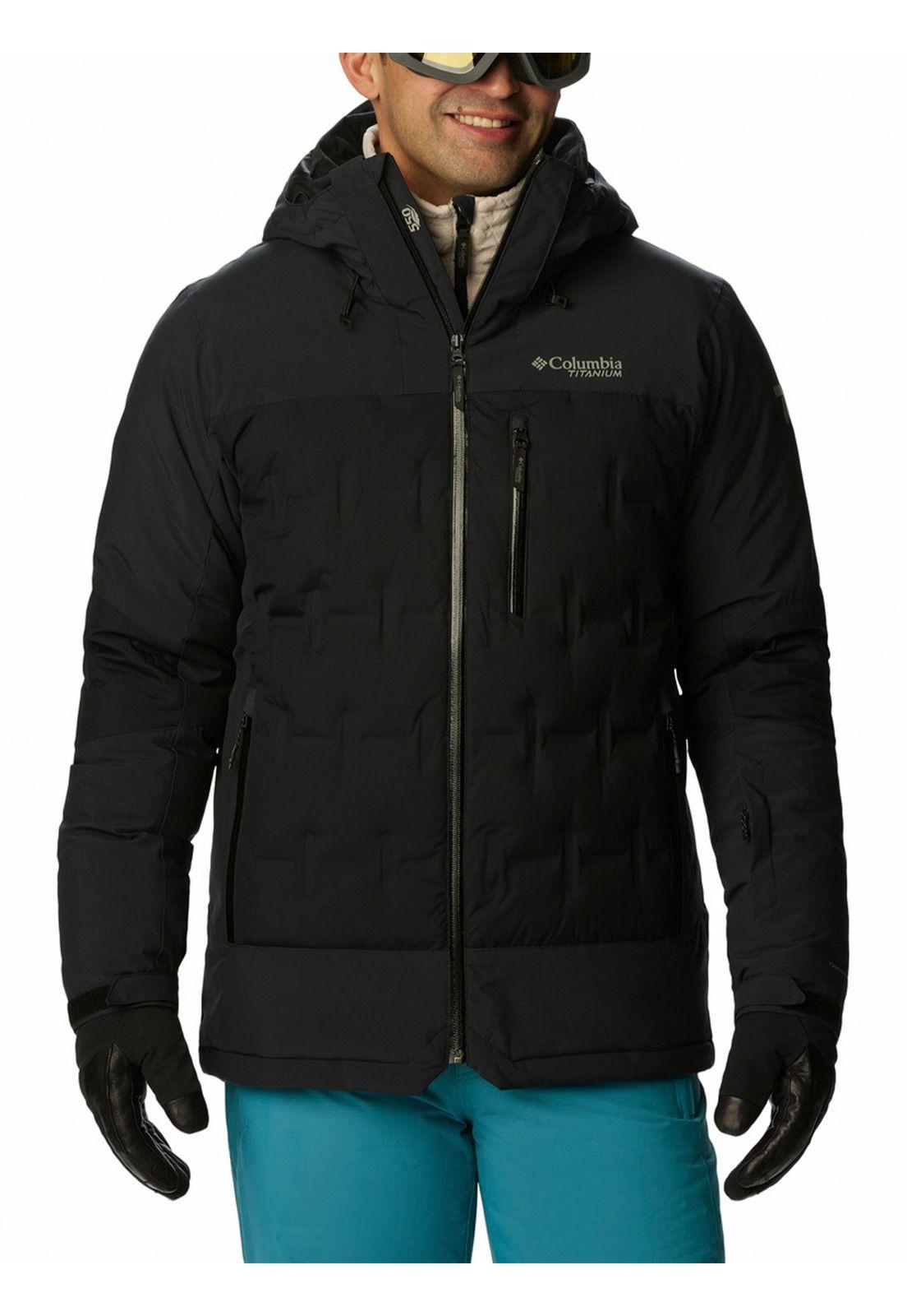 Parka Hombre Wild Card III Down Negro-0