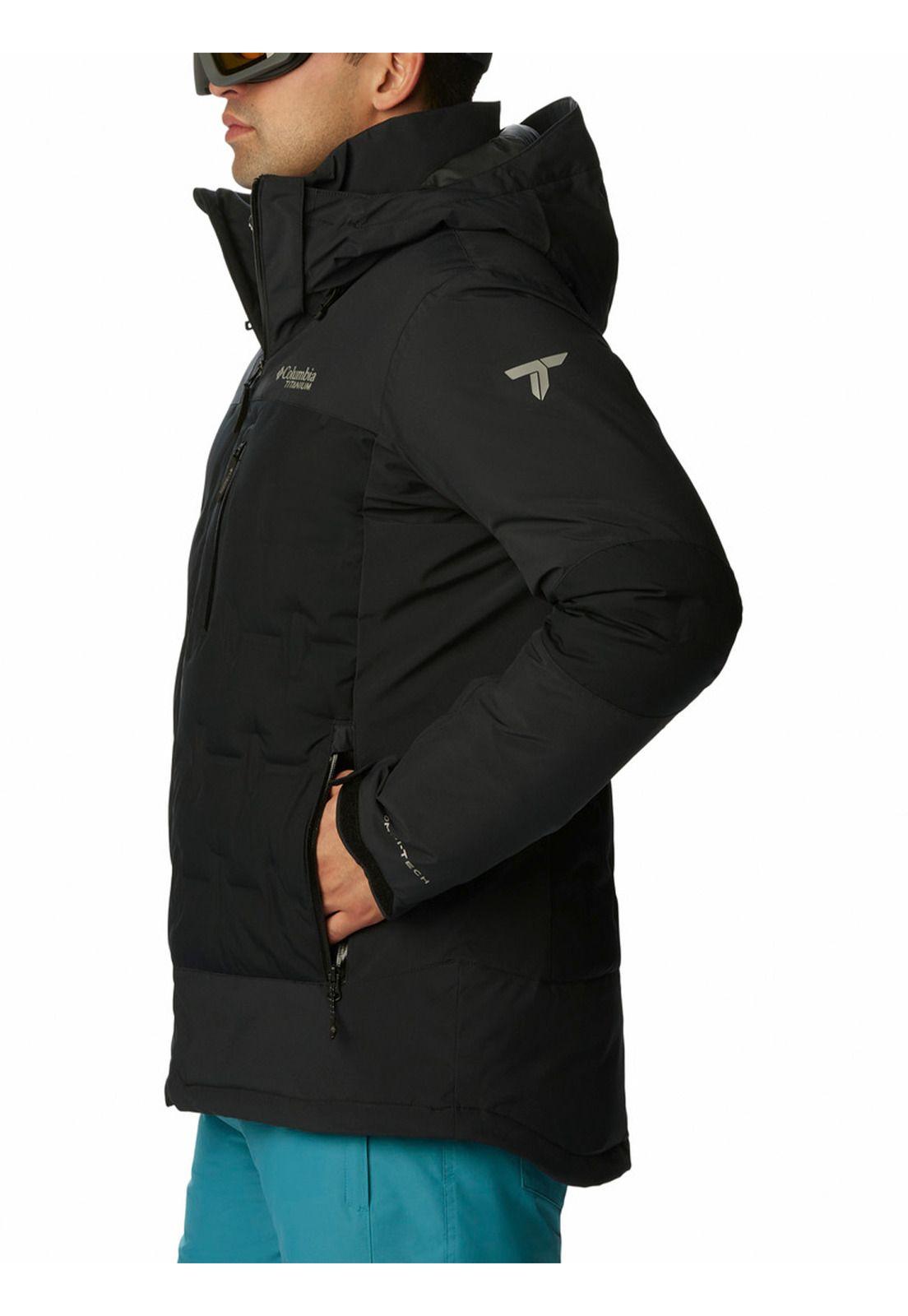 Parka Hombre Wild Card III Down Negro-1