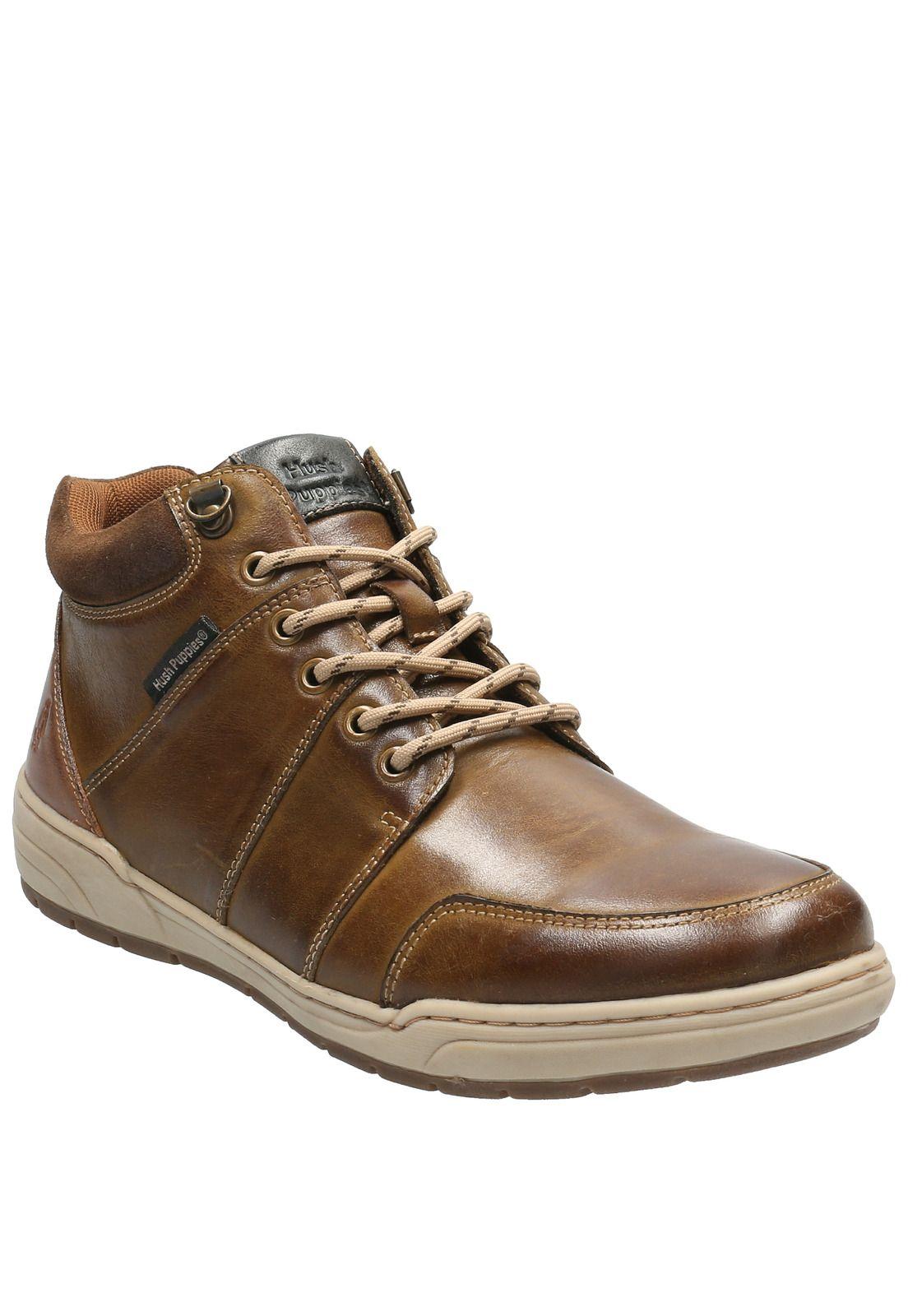 Botin Cuero Hombre Fiord Café-0