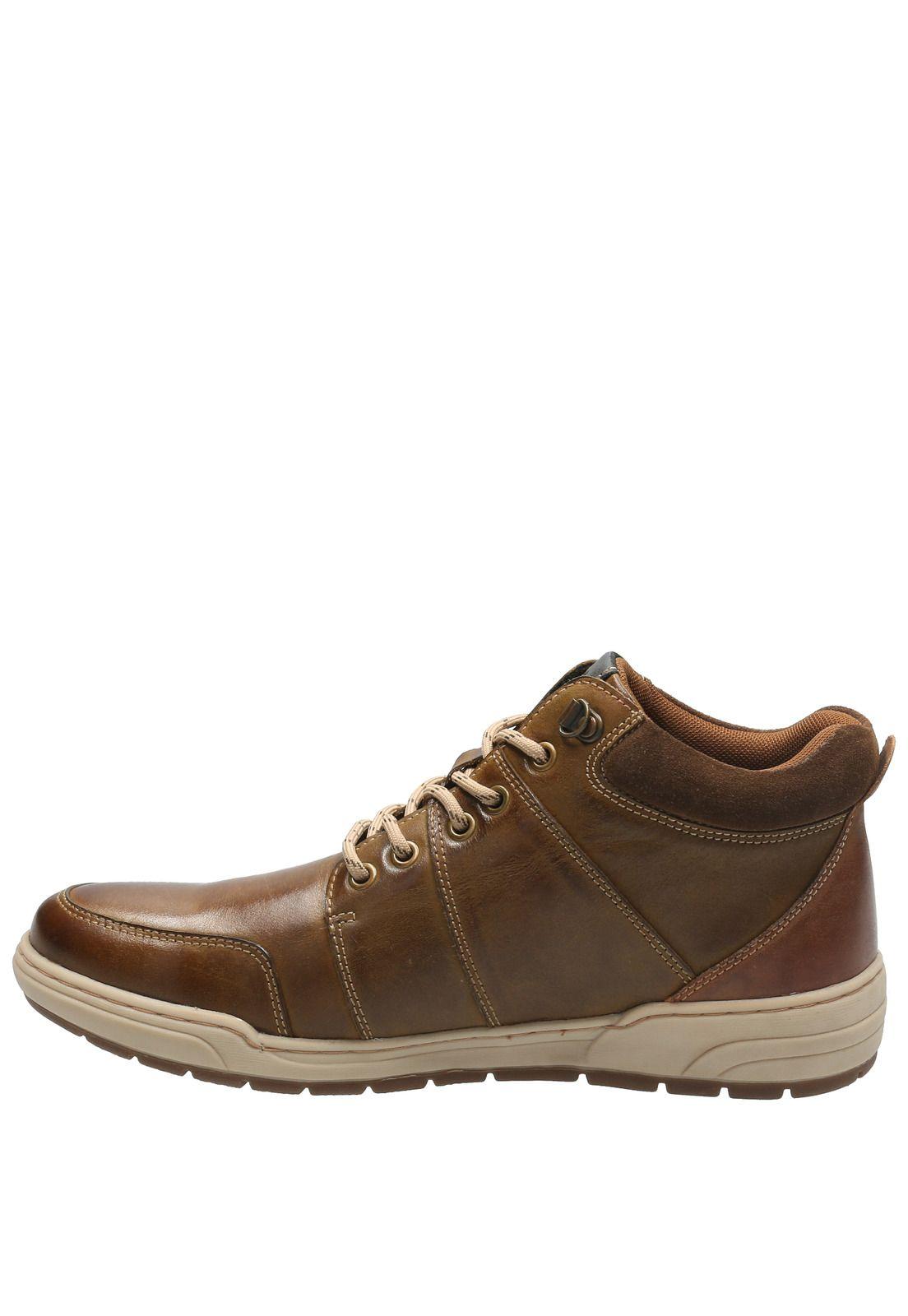 Botin Cuero Hombre Fiord Café-5