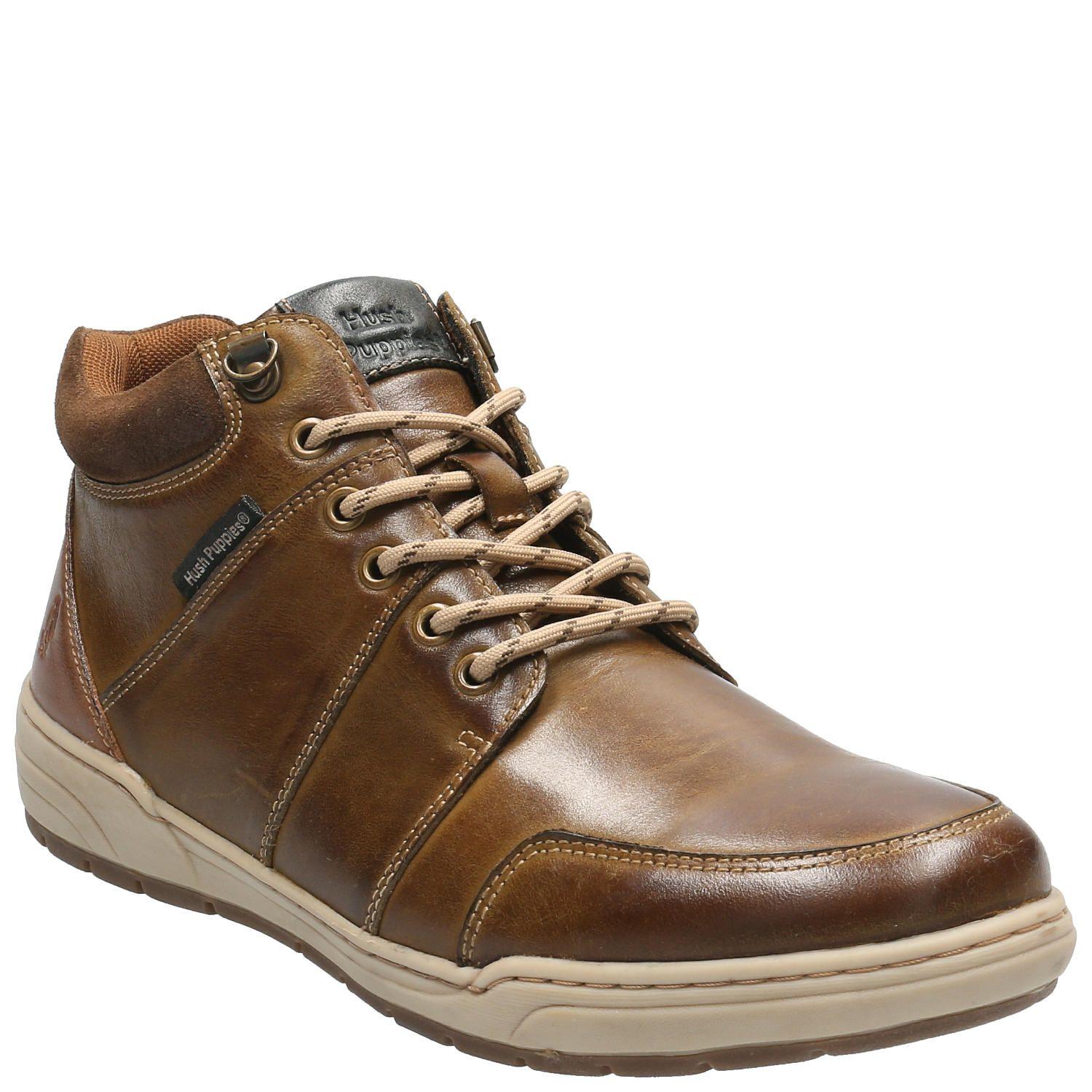 Botin Cuero Hombre Fiord Café-0