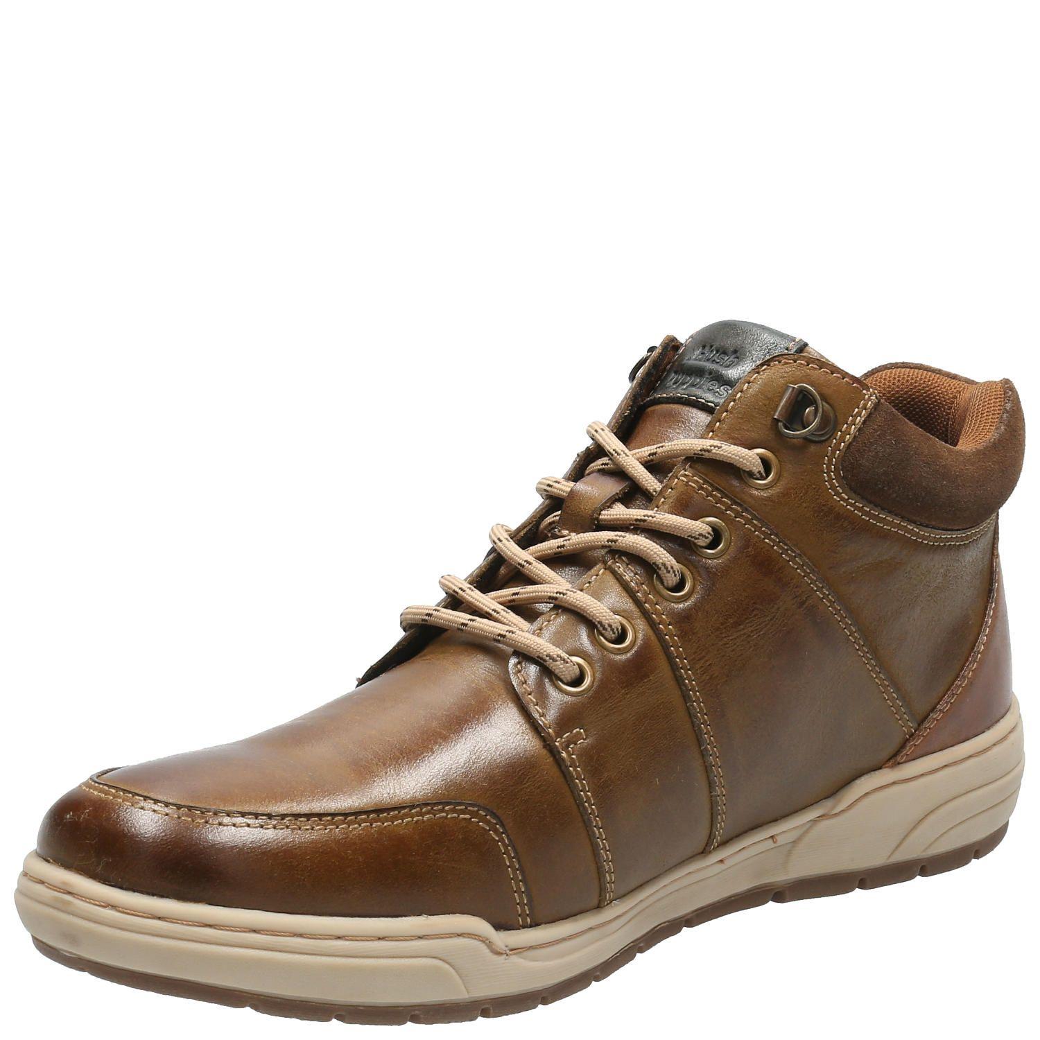 Botin Cuero Hombre Fiord Café-4