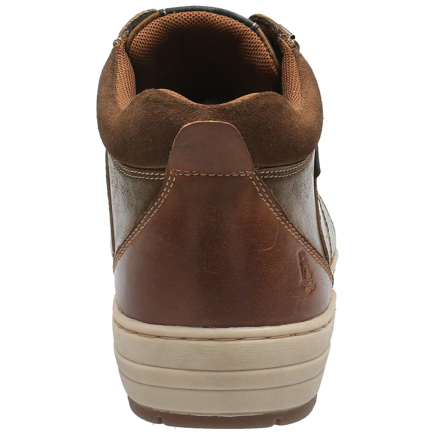 Botin Cuero Hombre Fiord Café-6