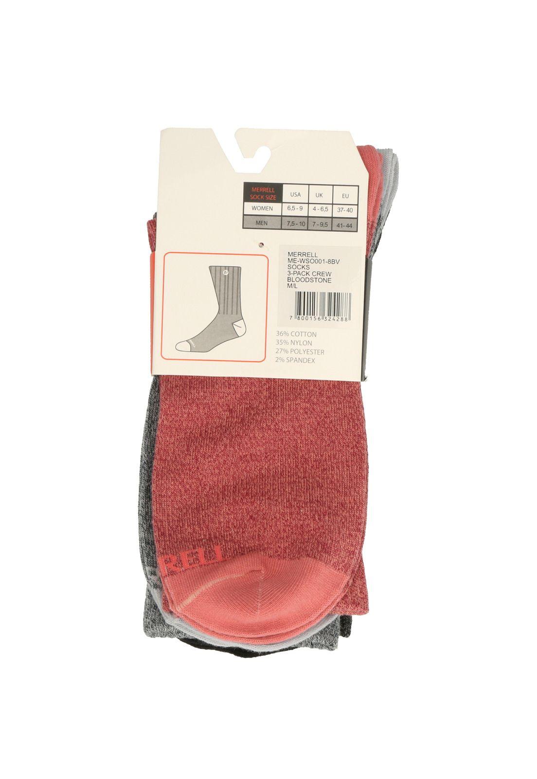 Pack 3 Calcetines Unisex Crew Multicolor-5