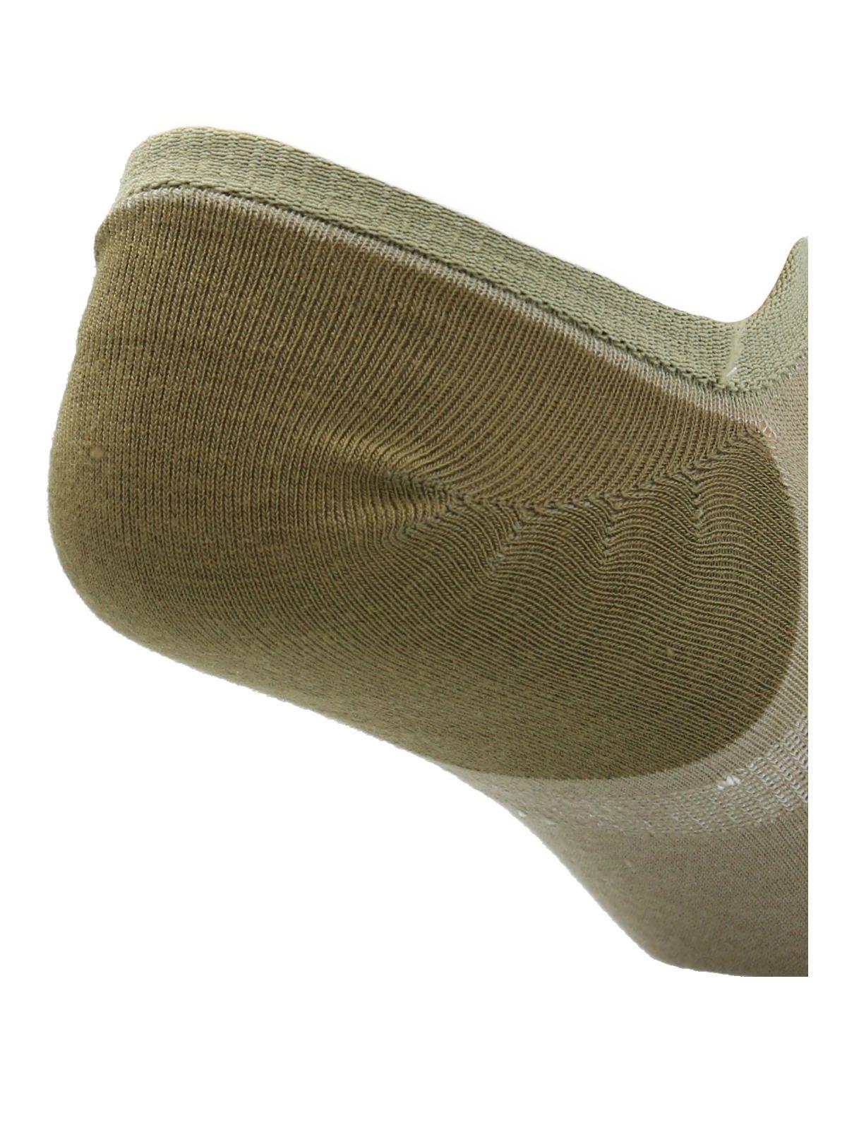 Calcetin Verde Liso Hombre-1