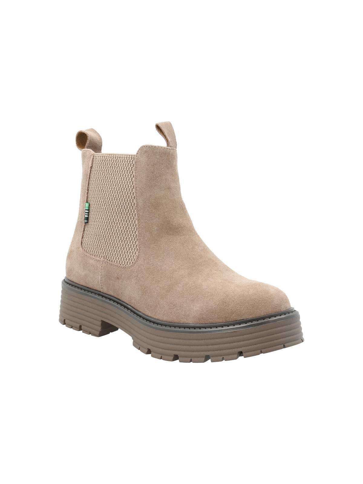 Botín Cuero Mujer Trida Café Claro-1