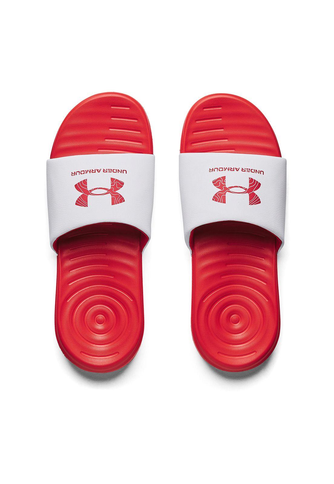 Sandalia UA Ansa para hombre Blanco-4