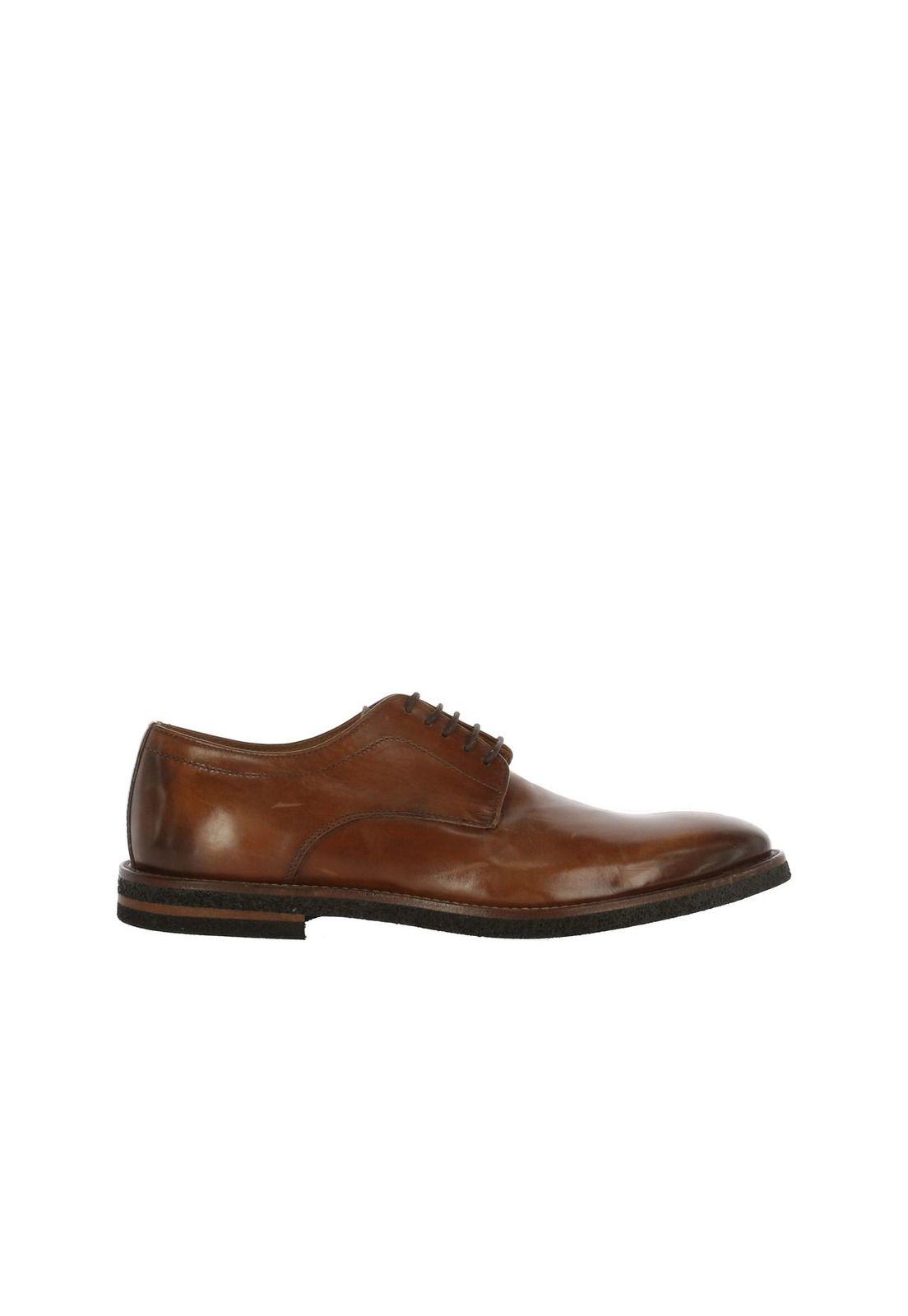 Zapato Cuero Lewis Cognac-3