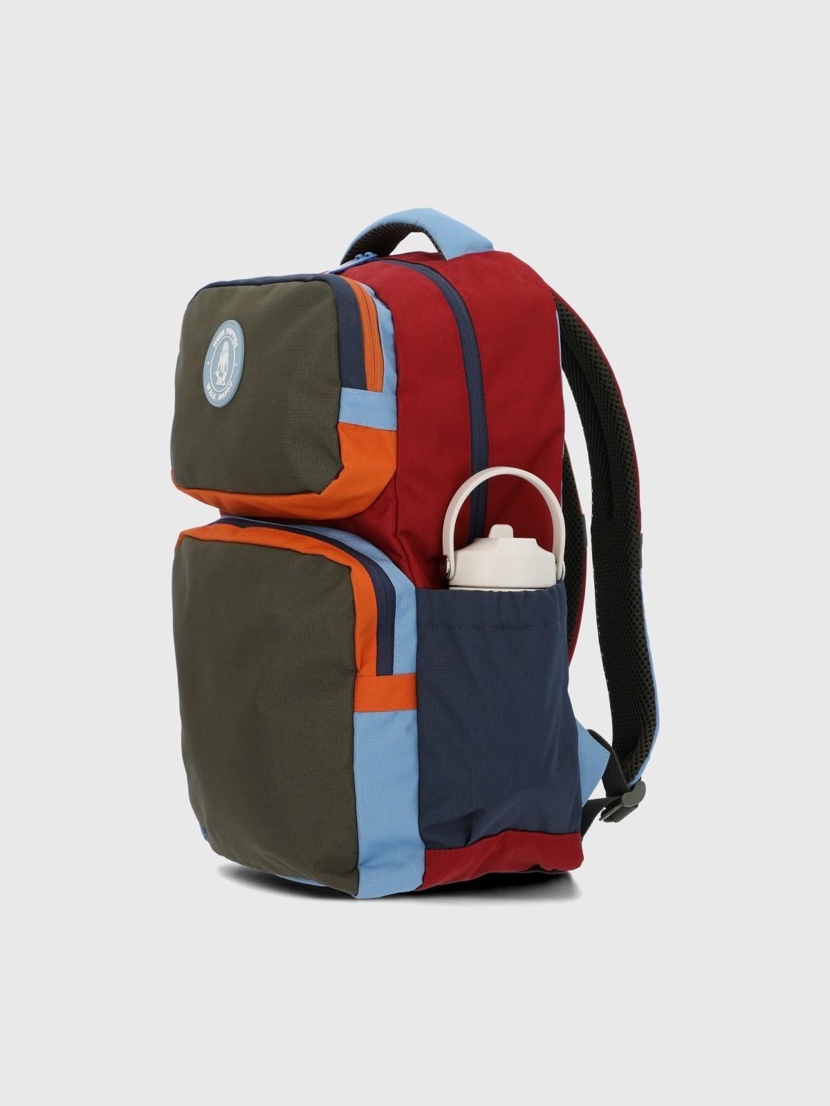 Mochila Niño Color Backpack Verde-3