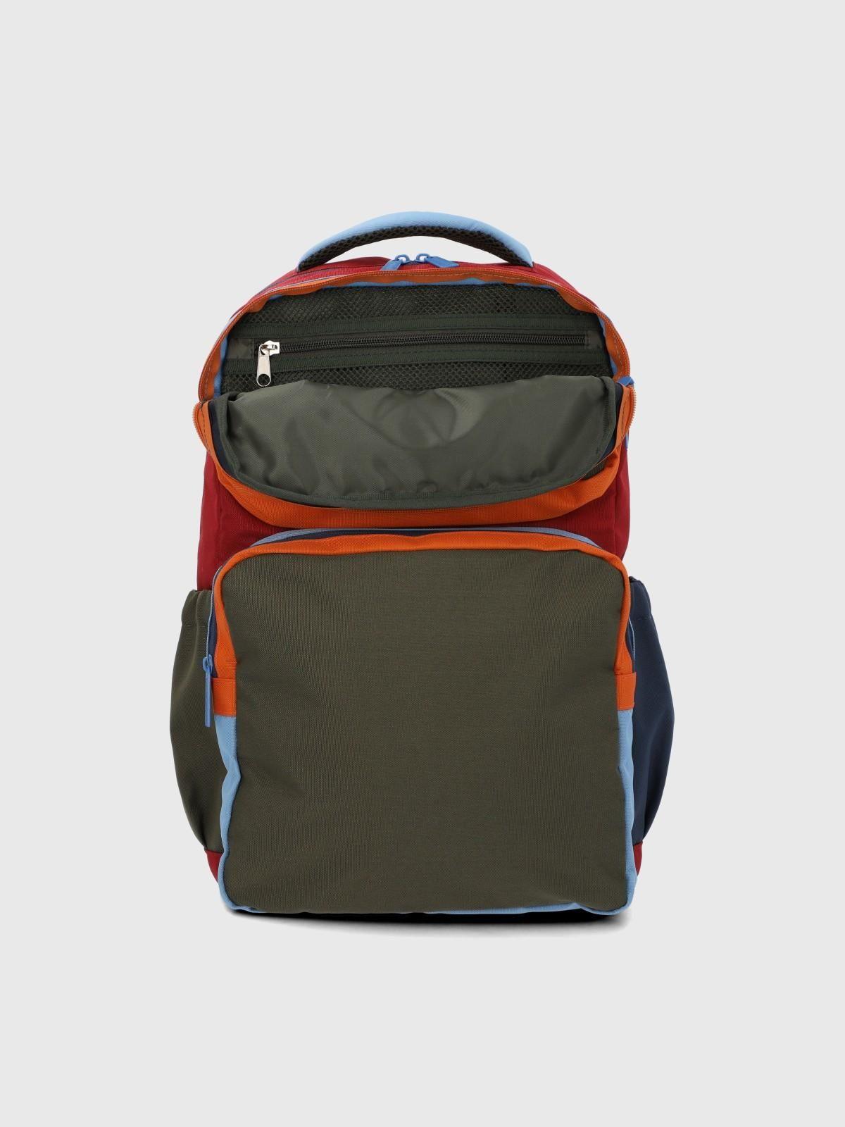 Mochila Niño Color Backpack Verde-4