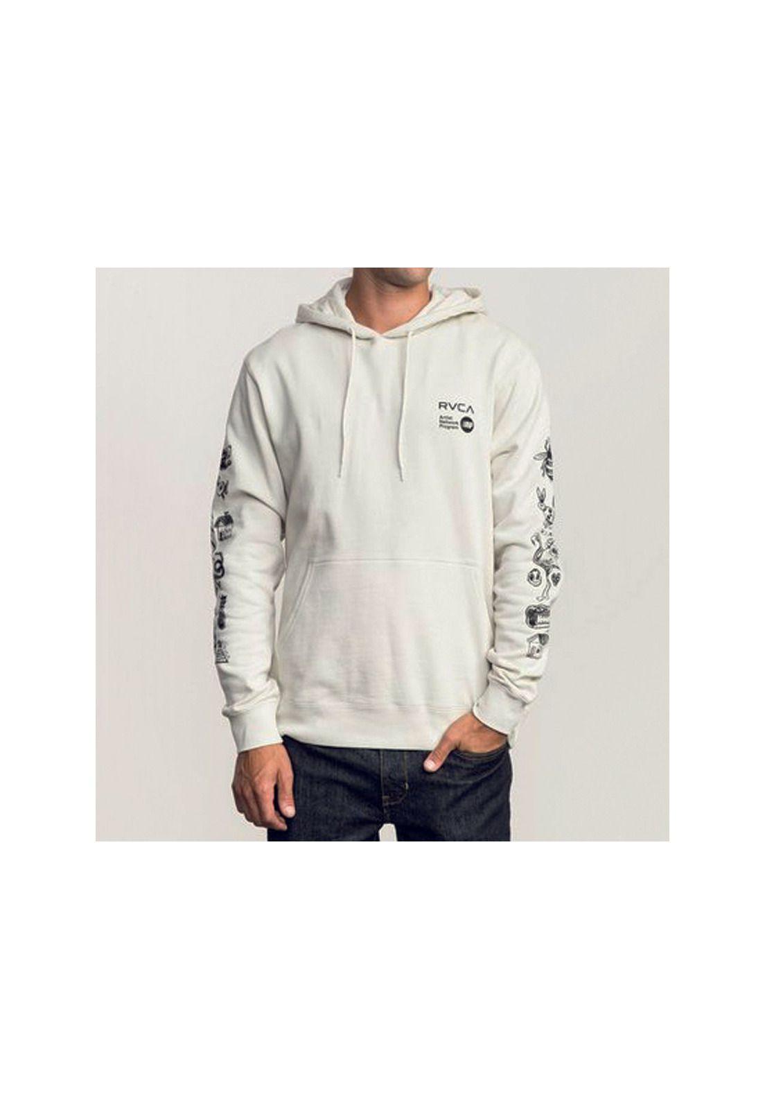 Polerón Anp Pack Hood Silver Bleach-0