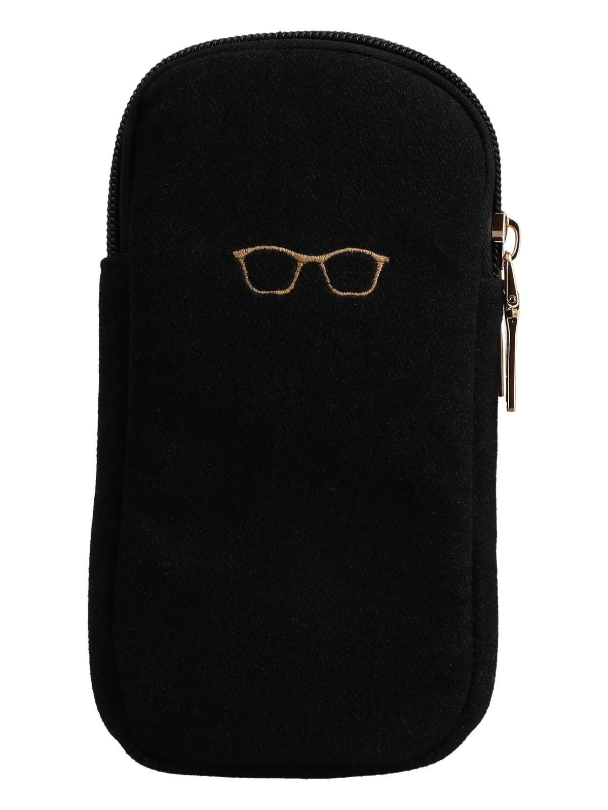 Estuche de anteojos Mujer Twin Glasscase Negro-2