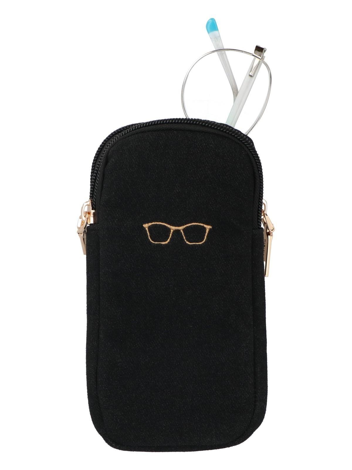 Estuche de anteojos Mujer Twin Glasscase Negro-3