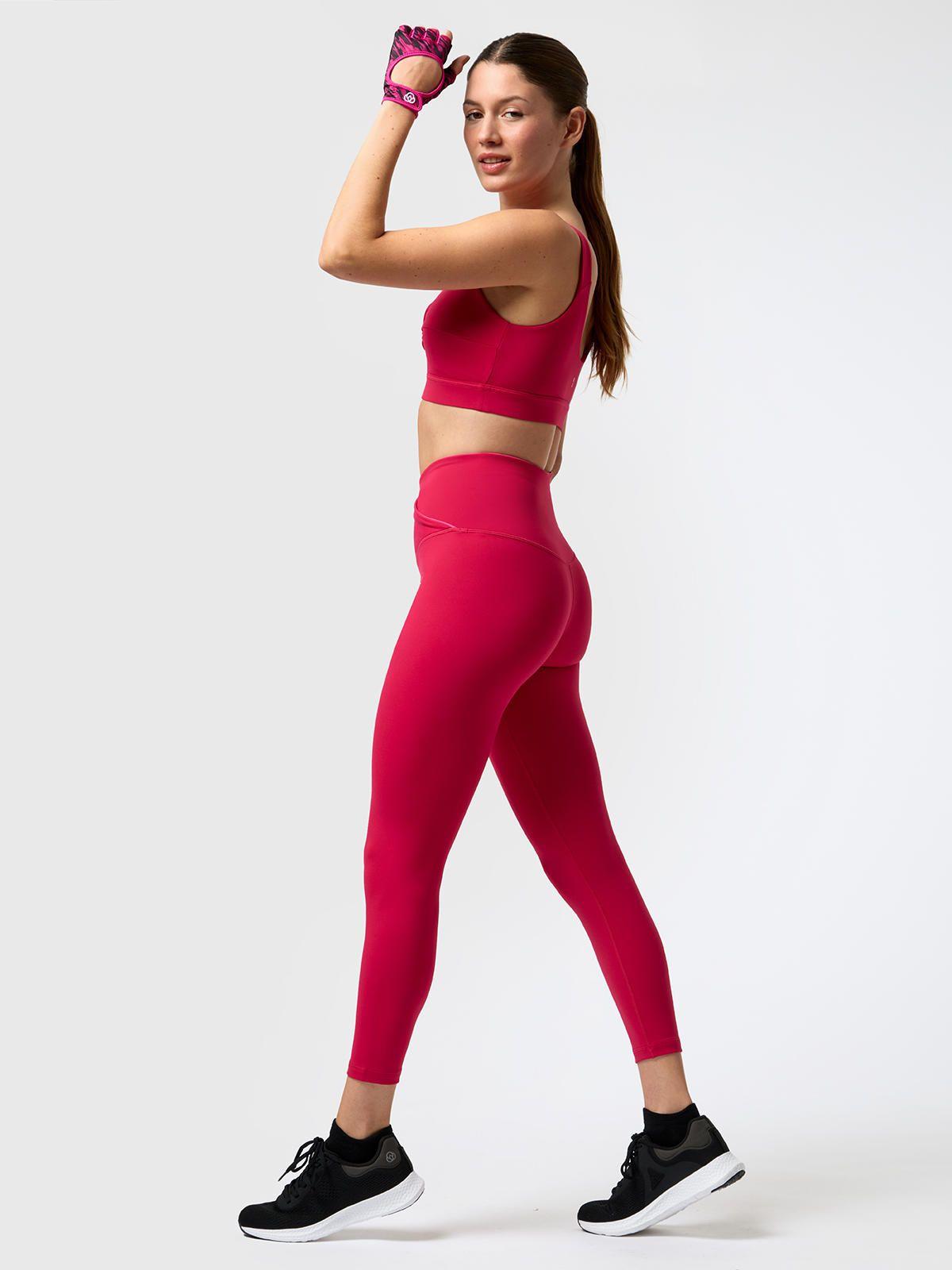 Calza Ankle Anya Aloe Fucsia Mujer-5