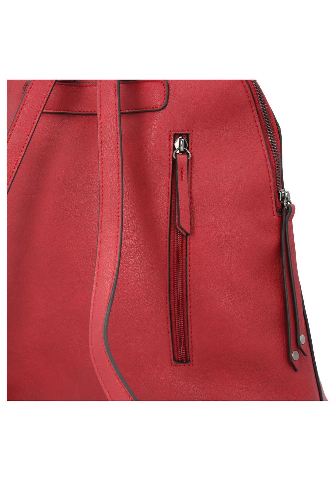 Mochila Mujer Corinne Back Rojo-3