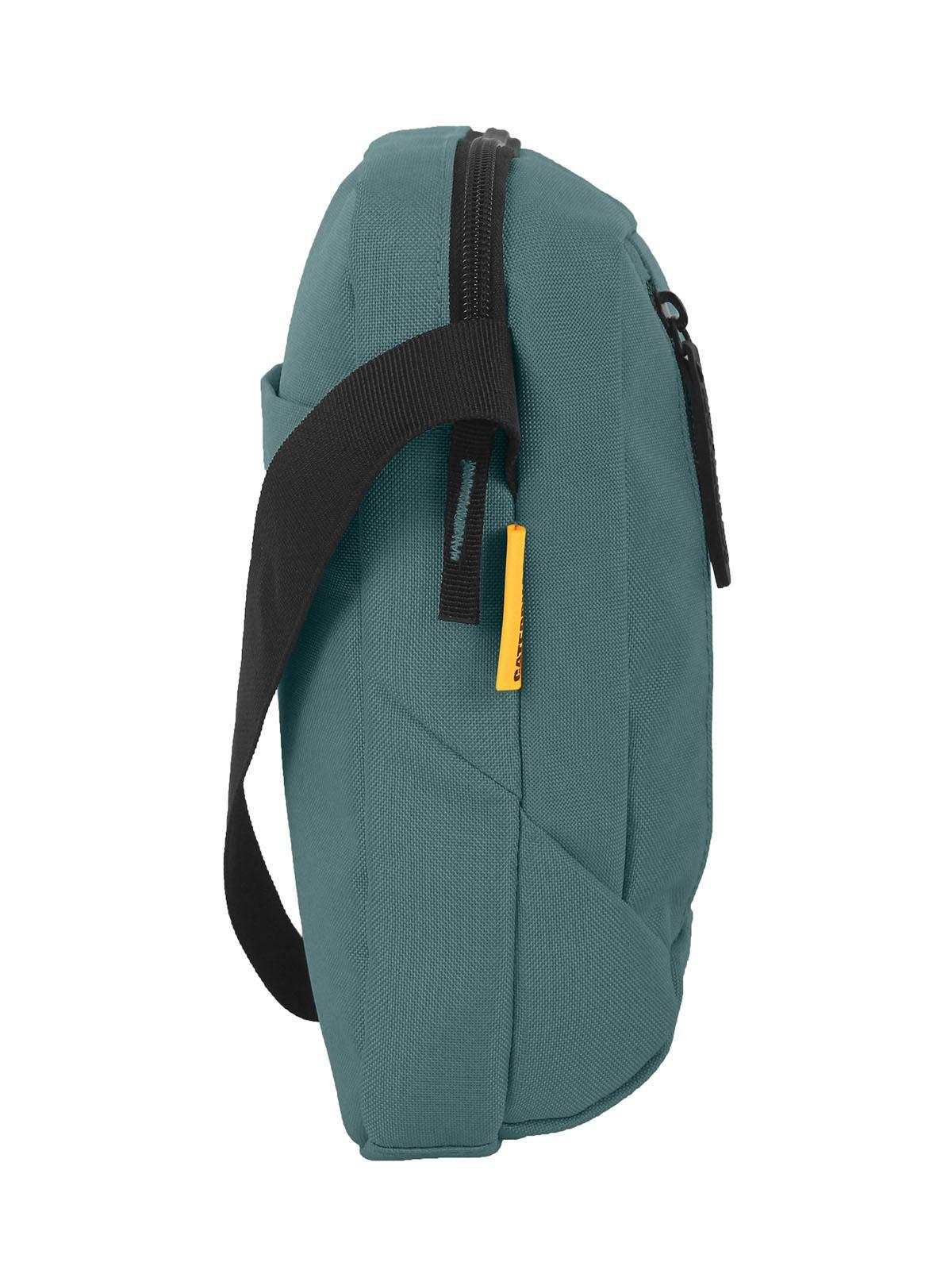 Bolso Tablet Shoulder Bag Unisex Verde Petróleo-4