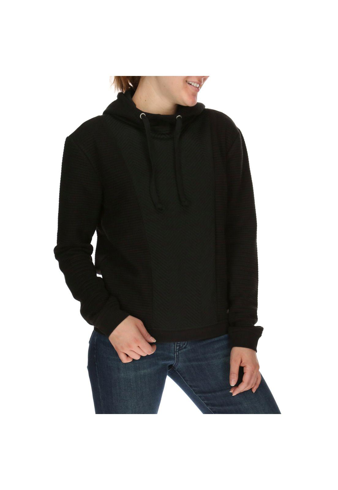 Polerón Mujer Juno Sweatshirt Poliéster Gris-3