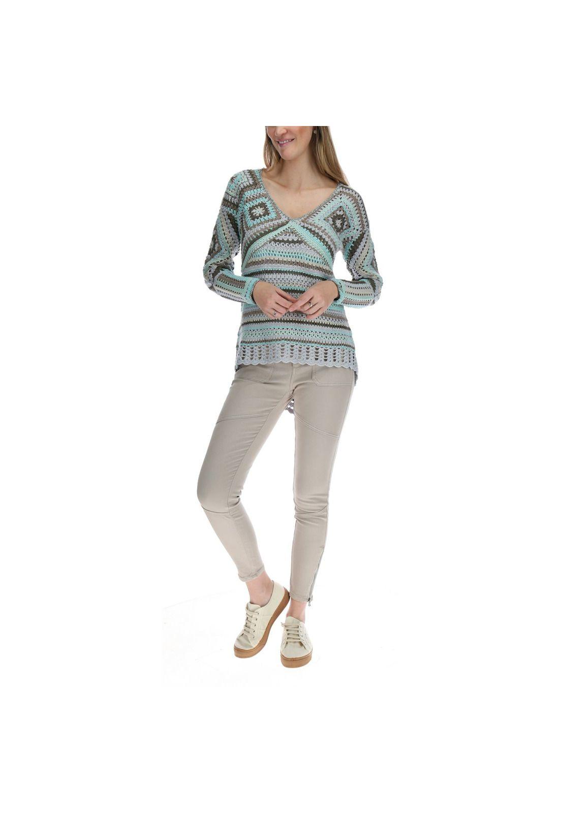 Chaleco Mujer Galicia Multicolor-4