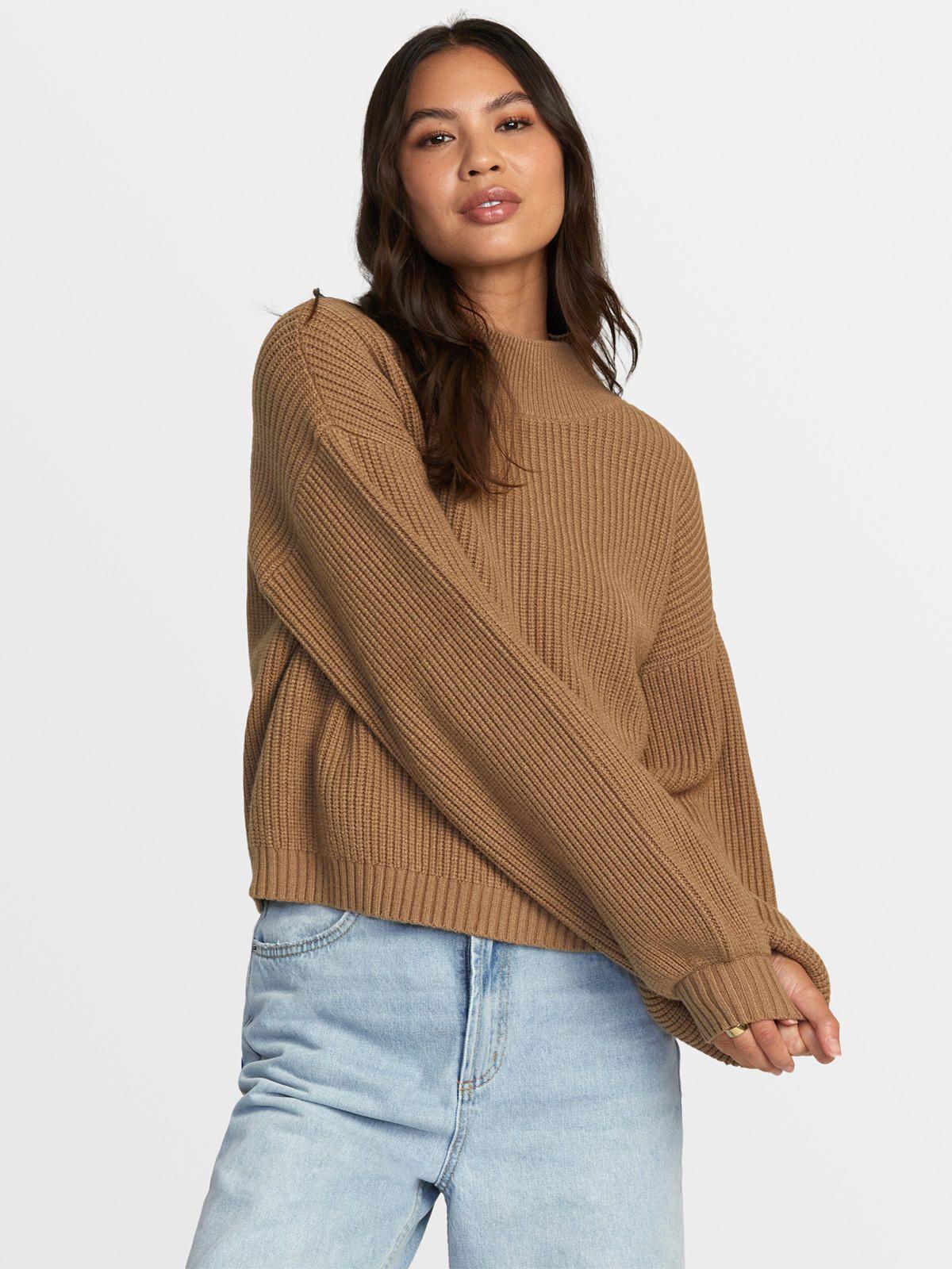 Sweater Mujer Dream Cycle Café-1