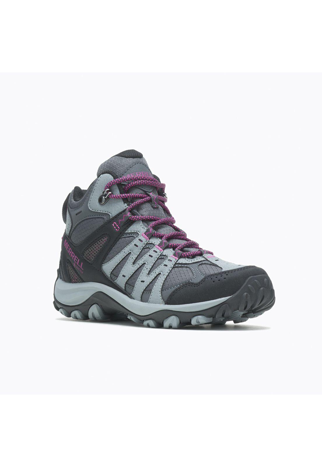 Botín Mujer Accentor 3 Sport Mid GTX Celeste-1
