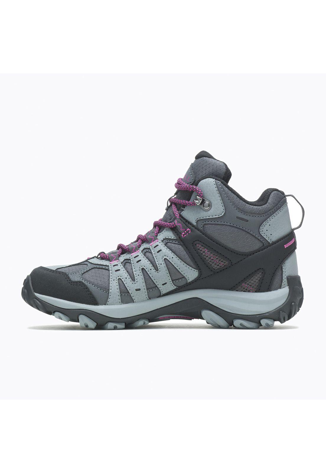 Botín Mujer Accentor 3 Sport Mid GTX Celeste-3