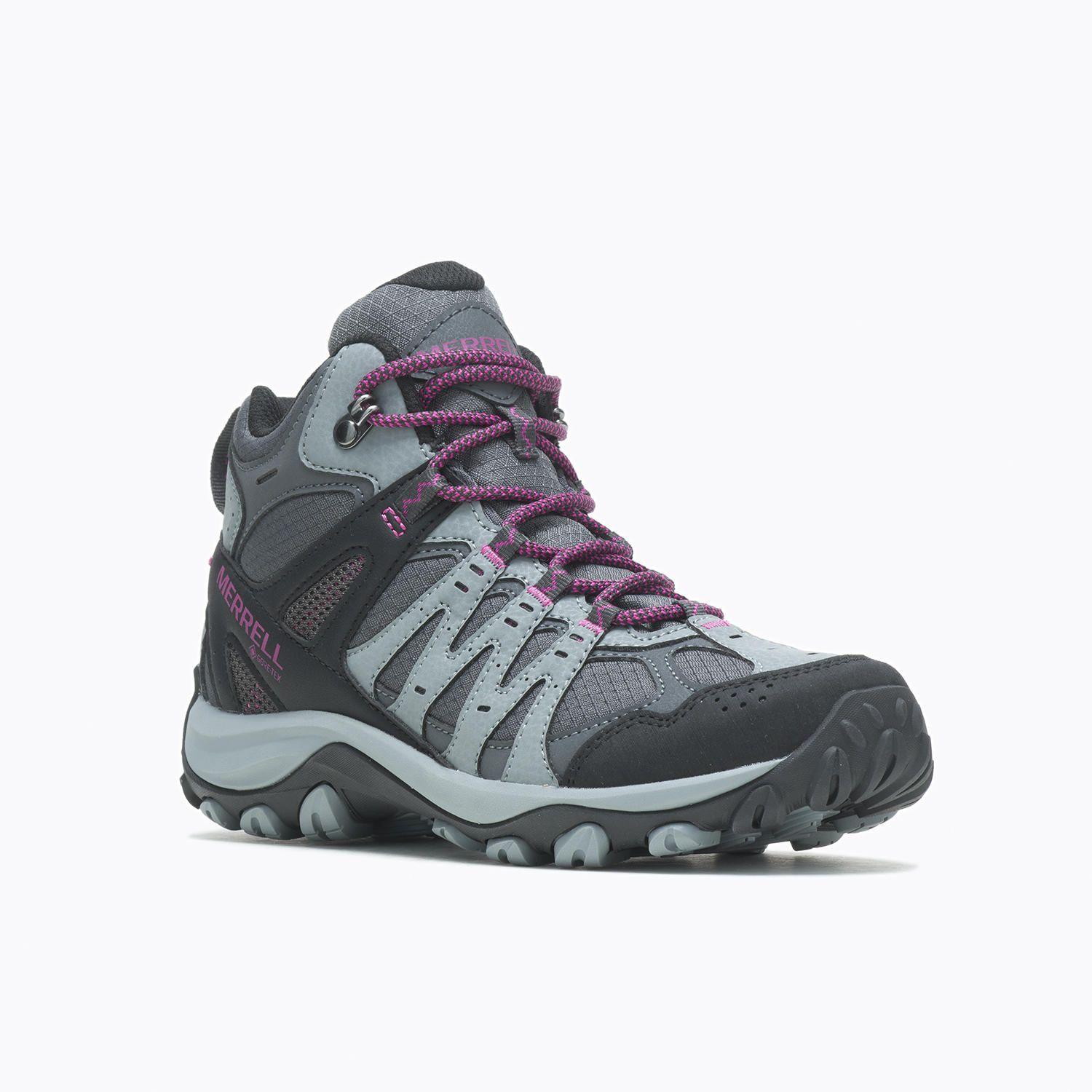Botín Mujer Accentor 3 Sport Mid GTX Celeste-1