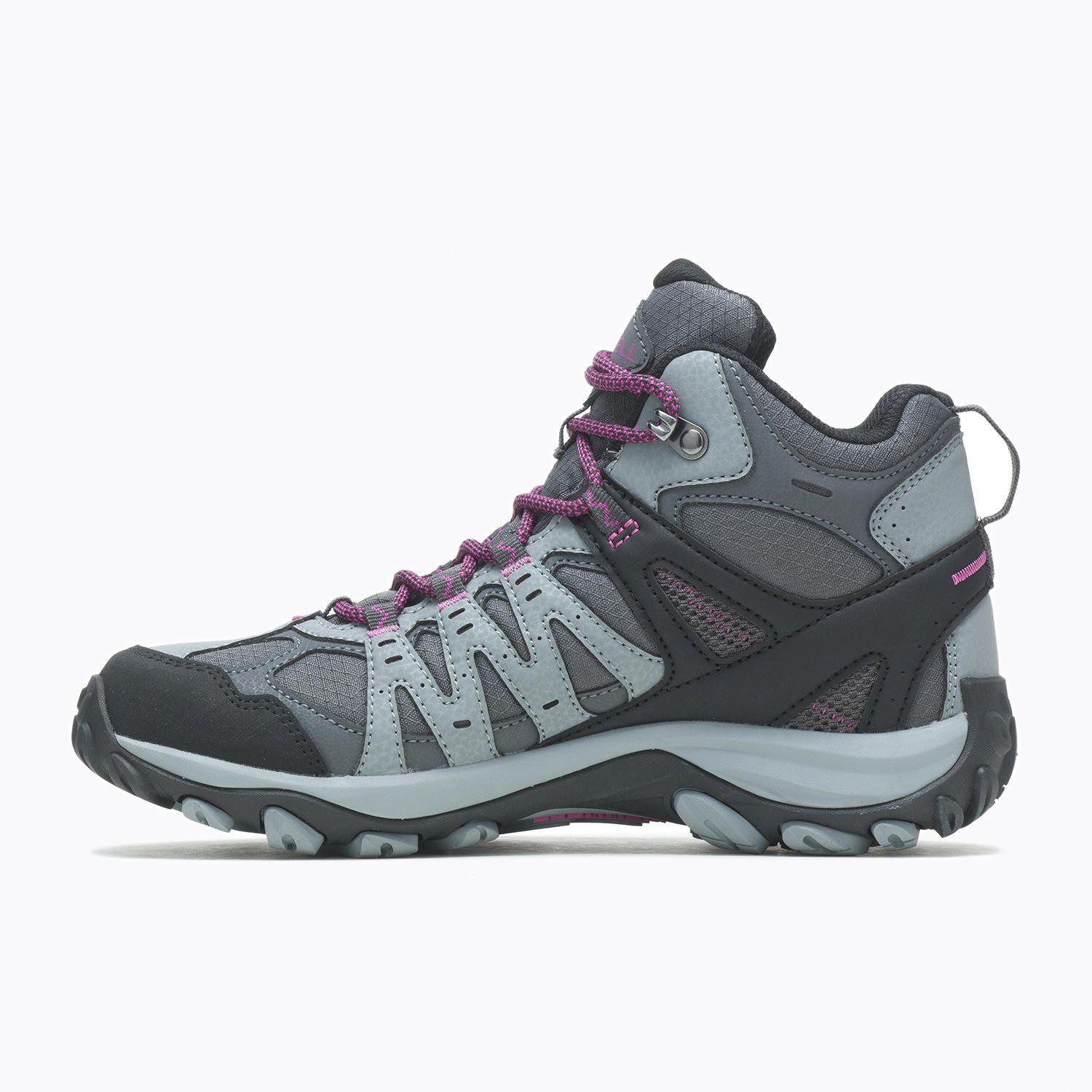 Botín Mujer Accentor 3 Sport Mid GTX Celeste-3