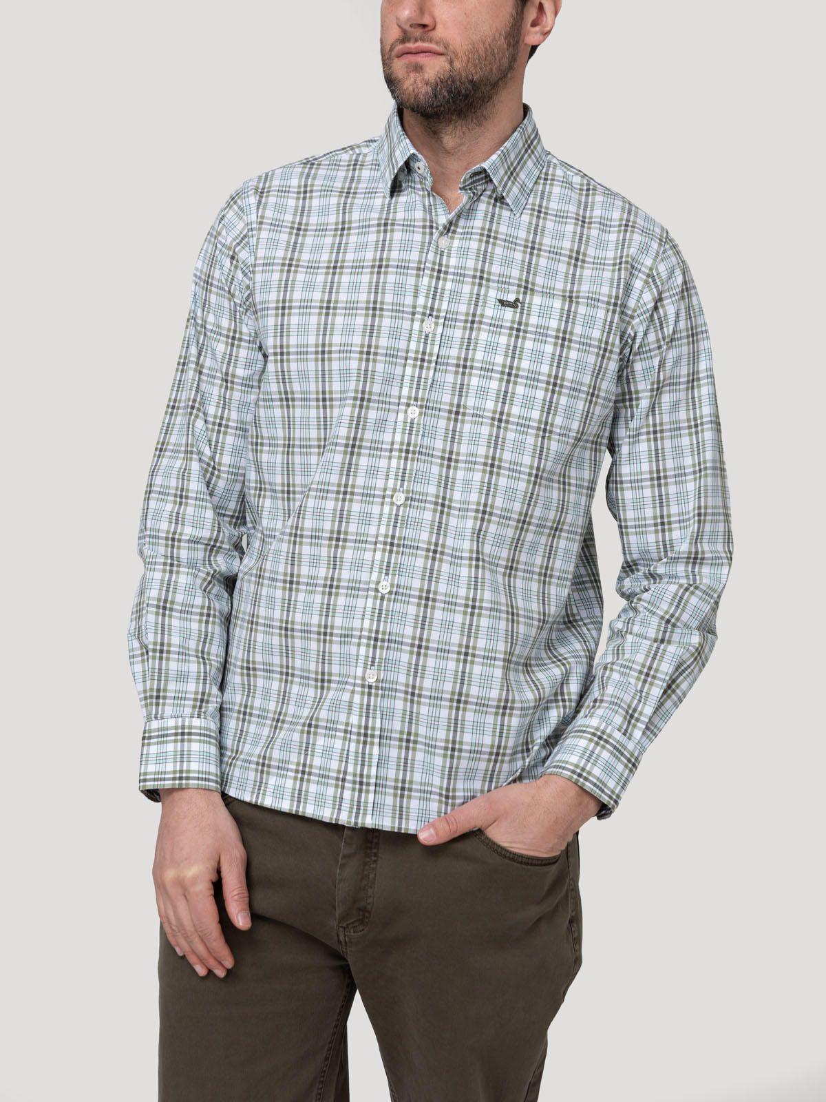 Camisa Algodón Orgánico Hombre Lighter Verde-4