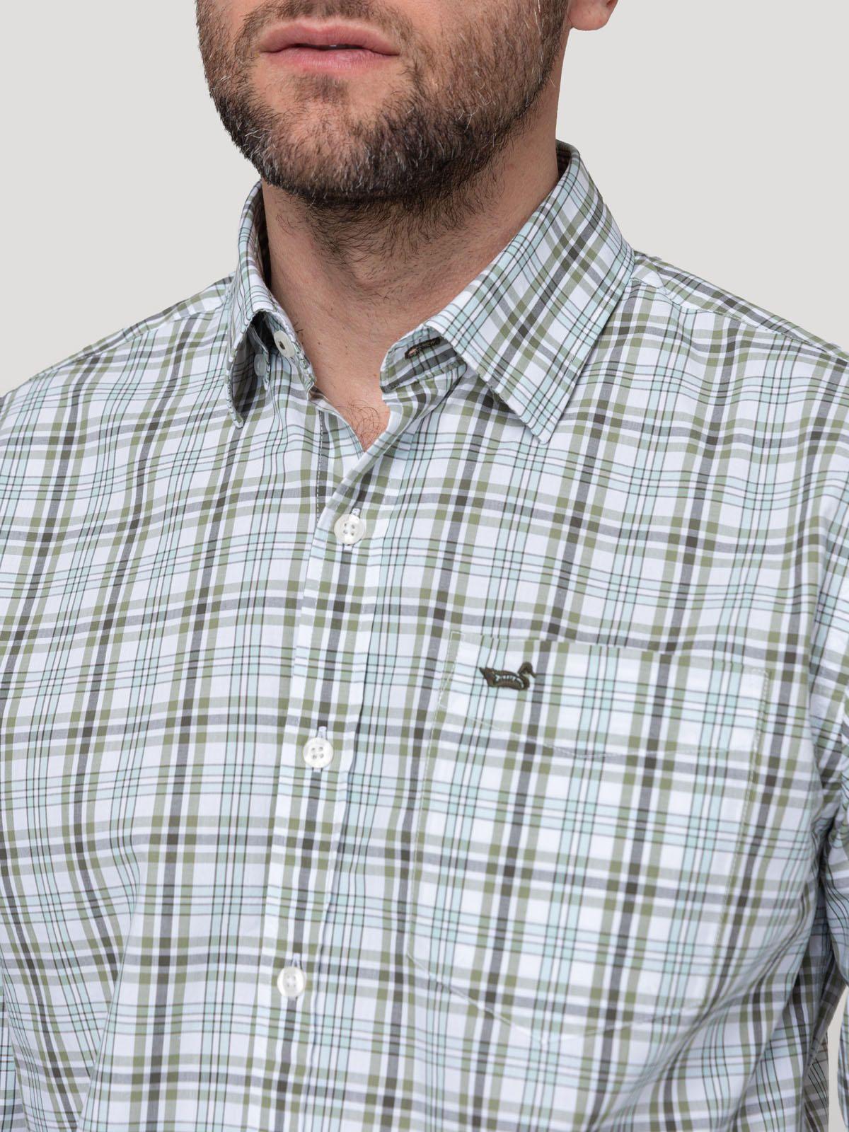 Camisa Algodón Orgánico Hombre Lighter Verde-6