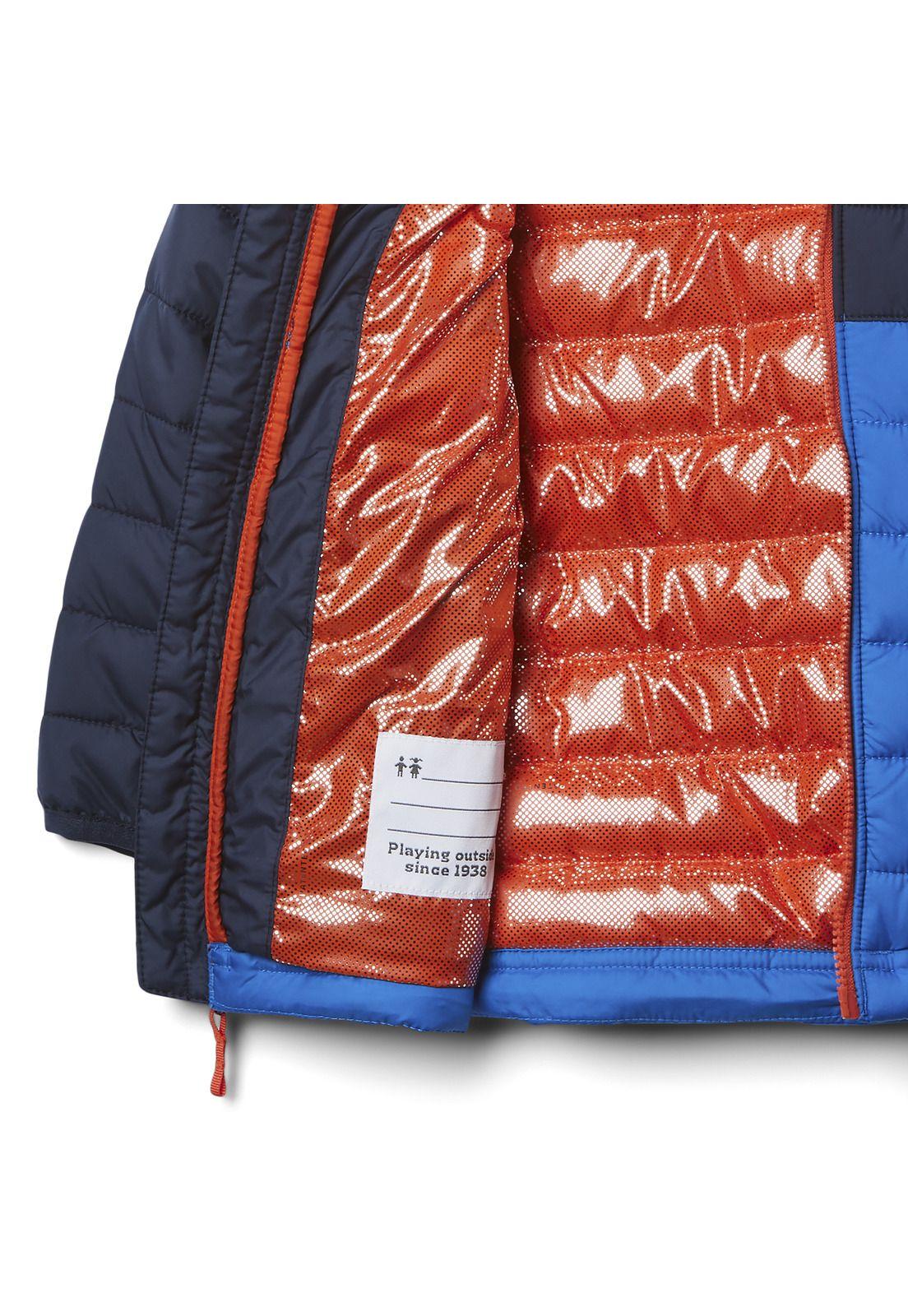 Parka Niño Powder Lite Hoo Azul-1