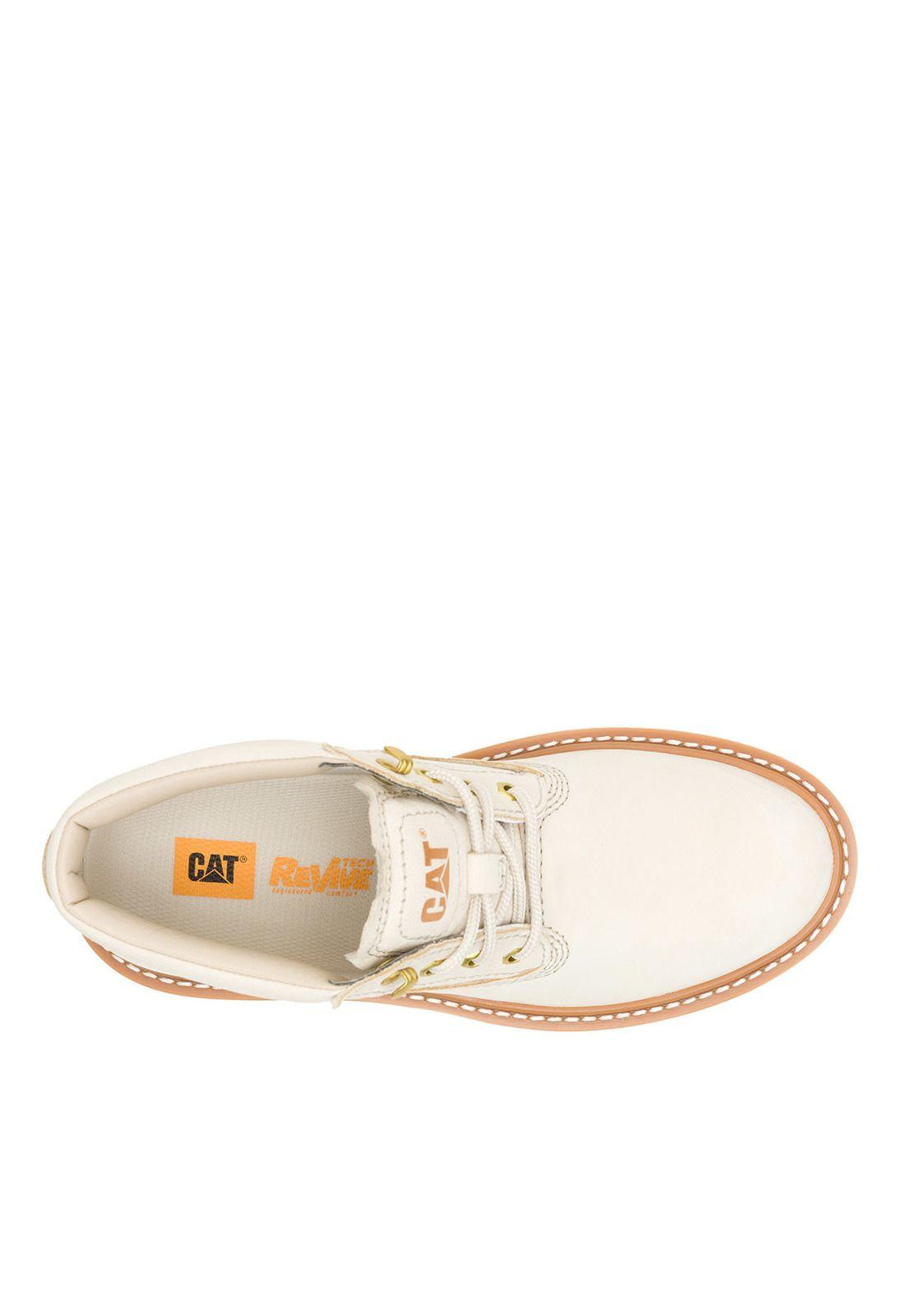 Botín Colorado Max Chukka Mujer Beige-6