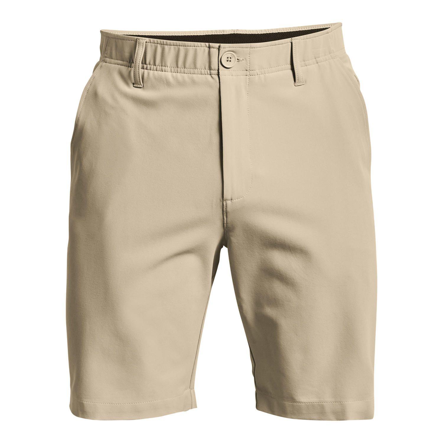 Shorts UA Drive para hombre Café-0