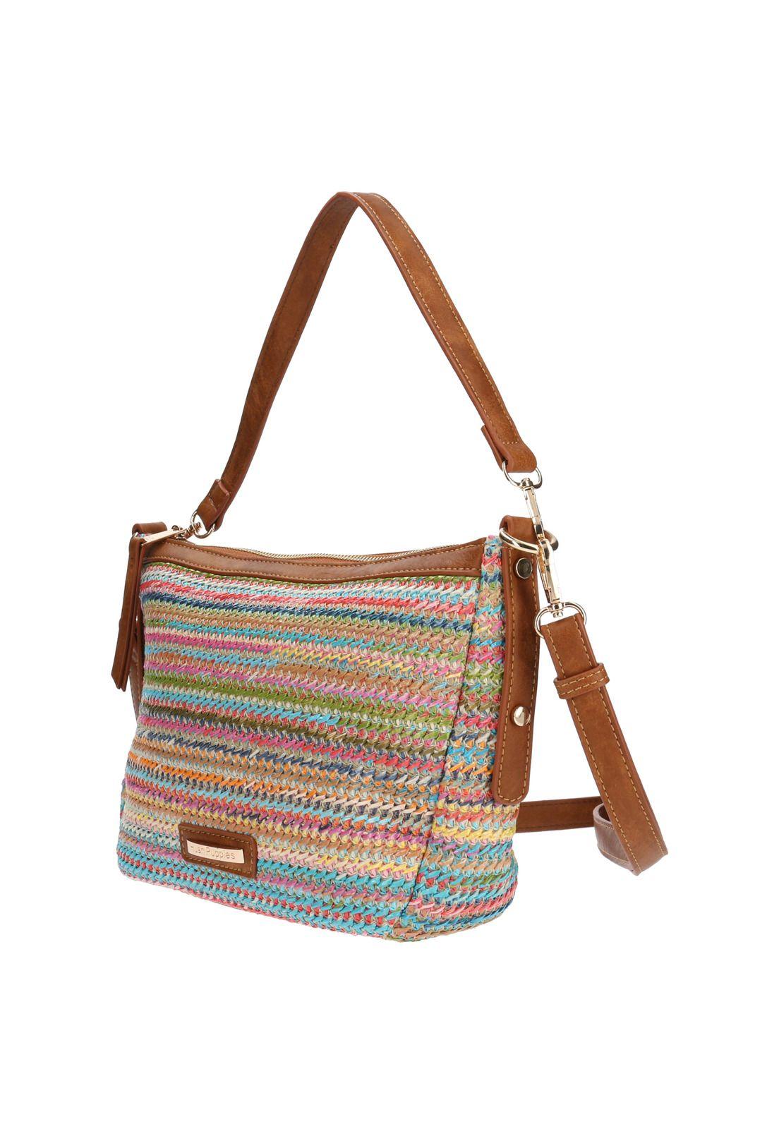 Cartera Yarez Cross Café Mujer-1