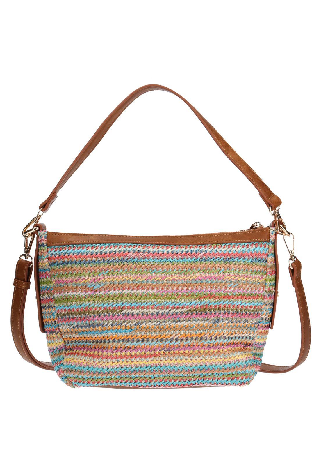 Cartera Yarez Cross Café Mujer-2