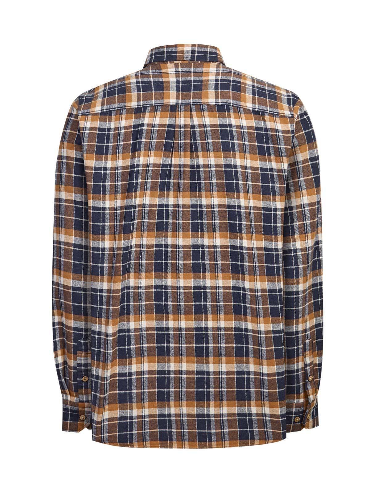 Camisa Algodón Orgánico Azul Hombre Padua-1