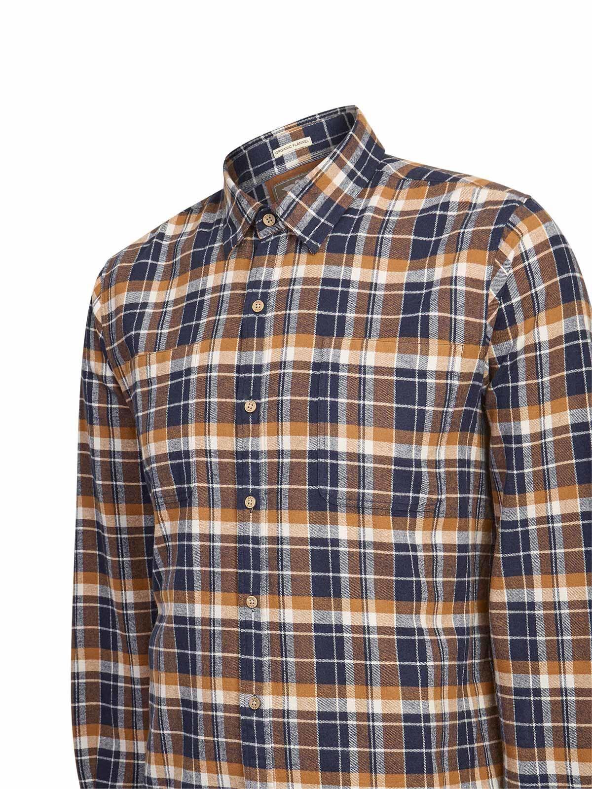 Camisa Algodón Orgánico Azul Hombre Padua-3