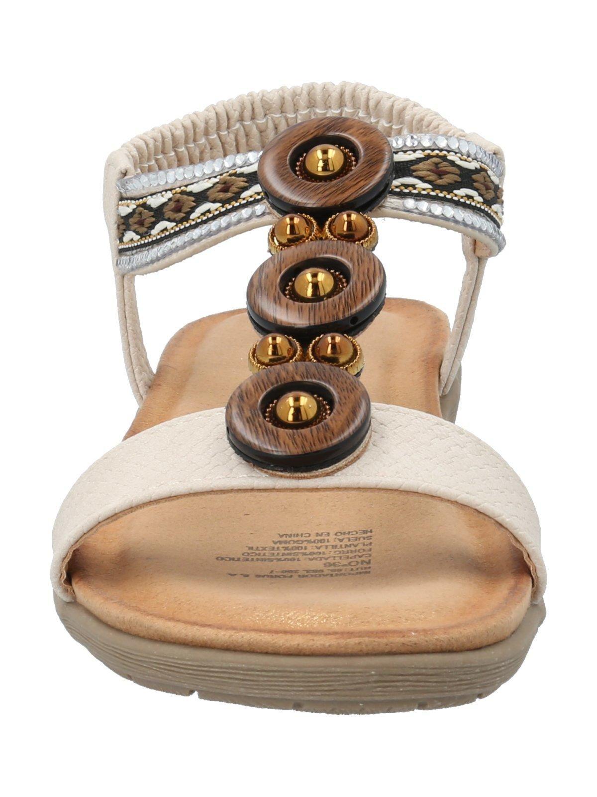 Sandalia Mujer Daniela Natural-3