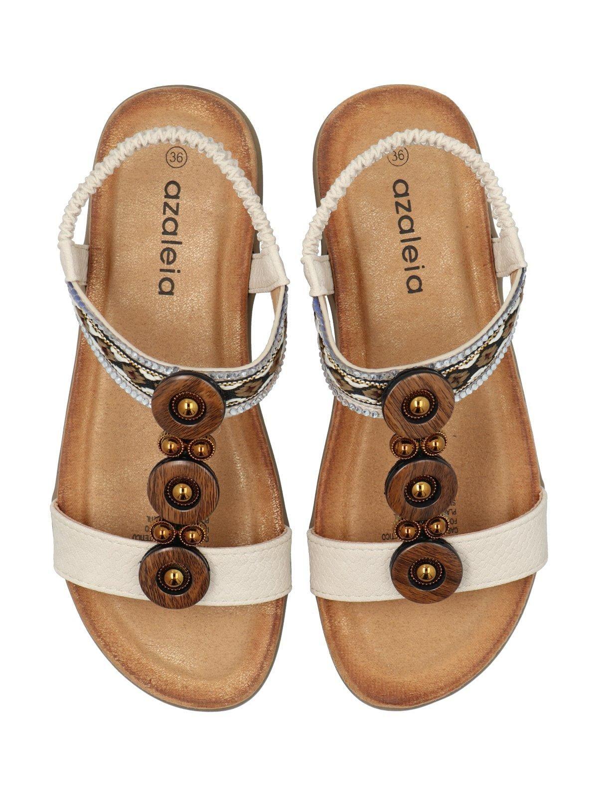 Sandalia Mujer Daniela Natural-7