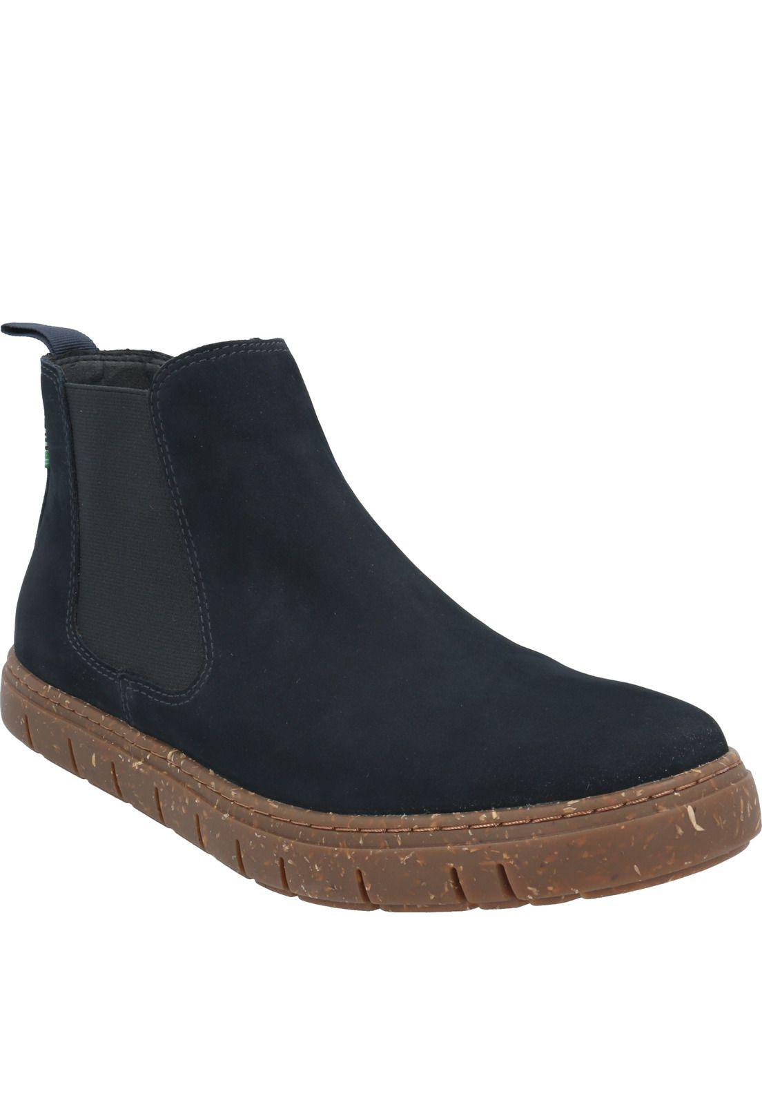 Botín Hombre Chena Azul Marino-1