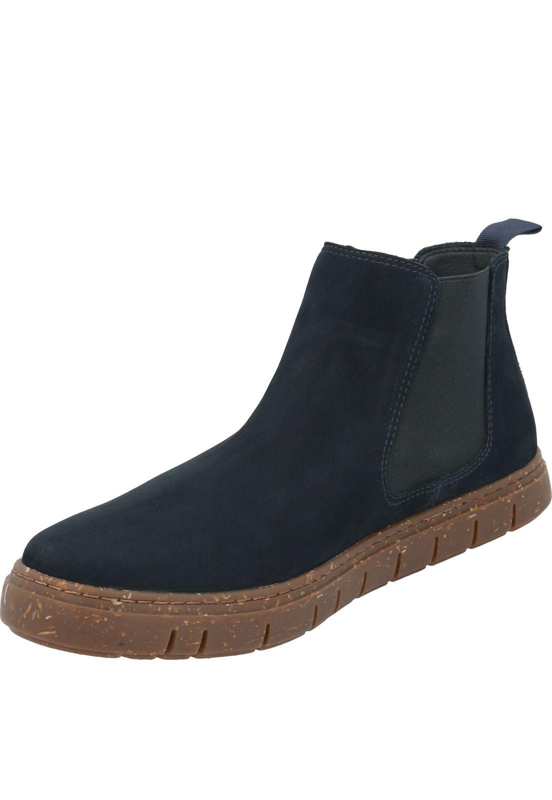 Botín Hombre Chena Azul Marino-3