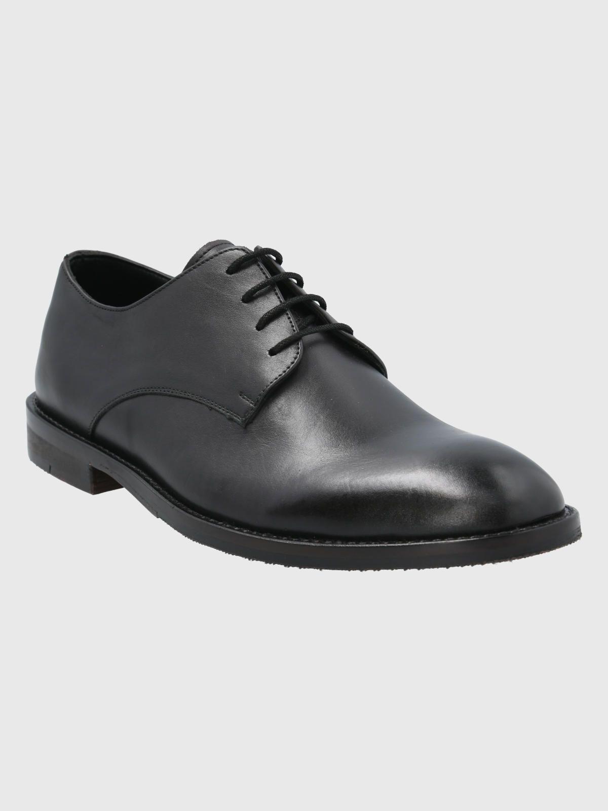 Zapato Cuero Negro Hombre Anola -0