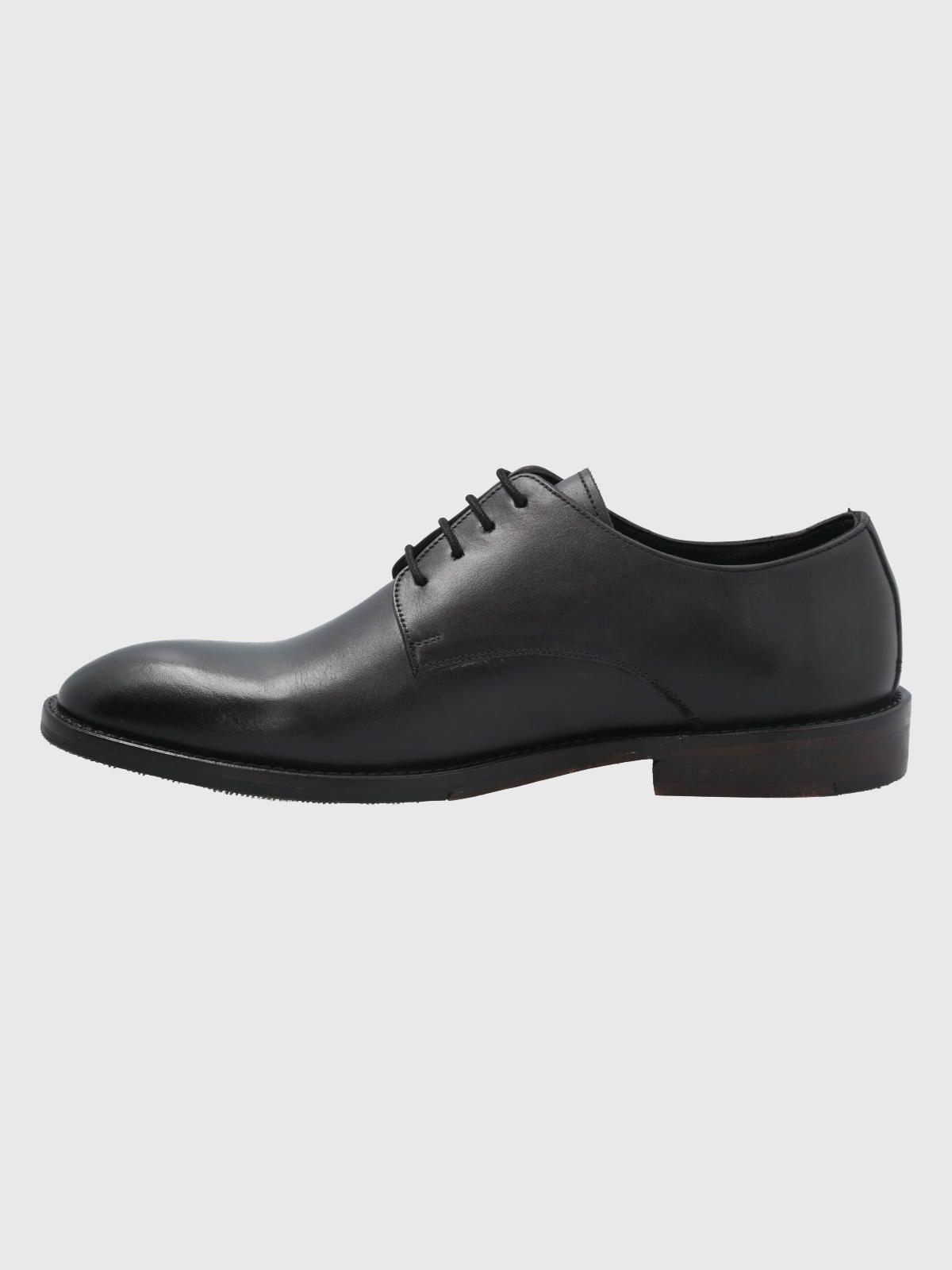 Zapato Cuero Negro Hombre Anola -4